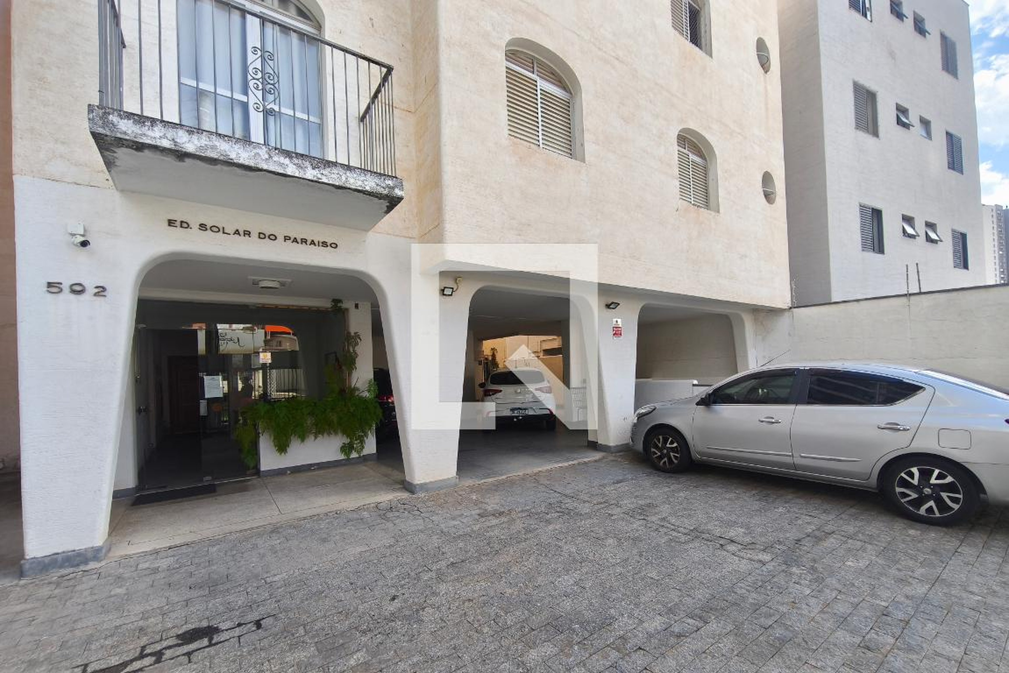 Fachada do Condomínio Condomínio Solar do Paraiso