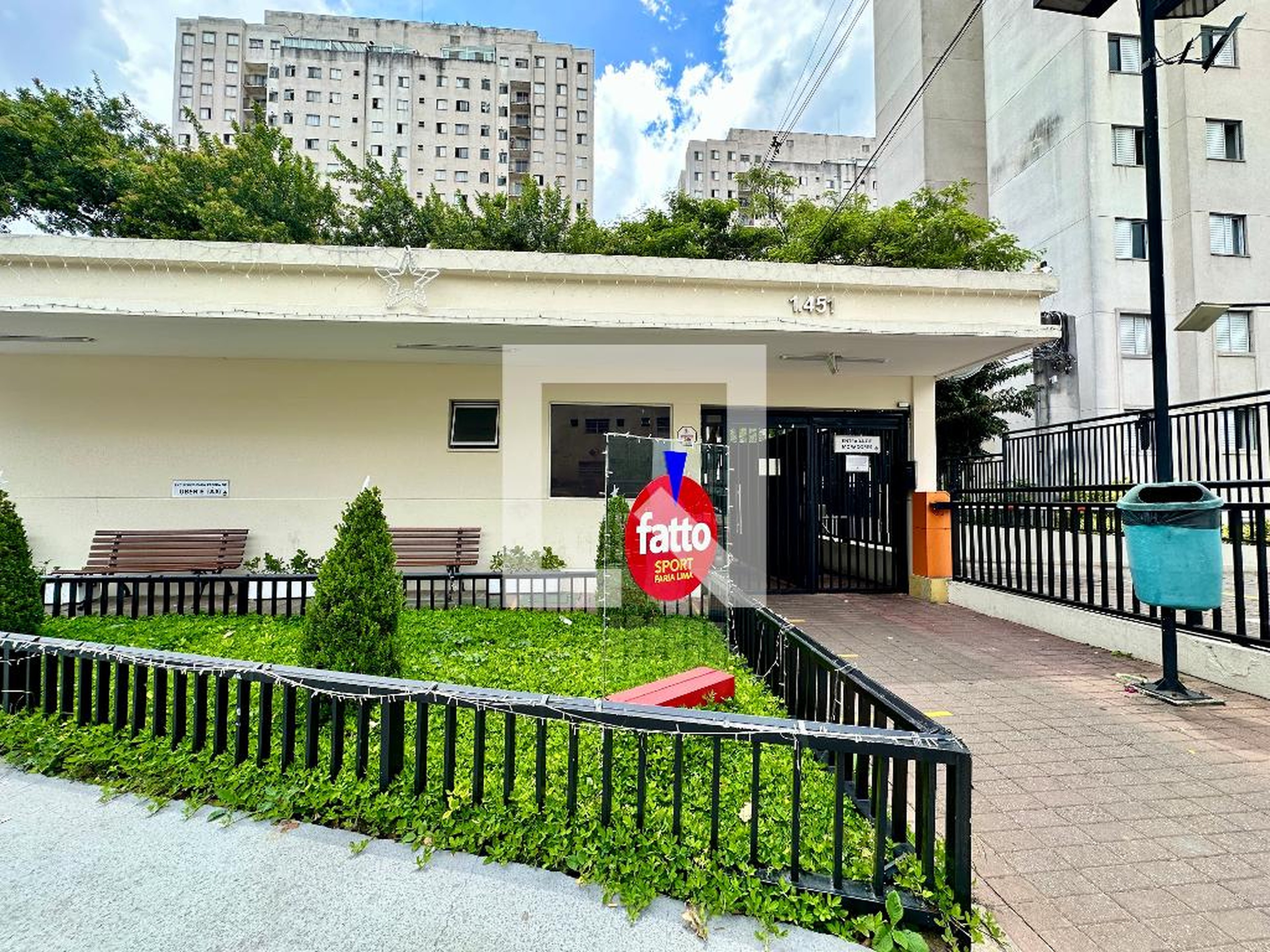 Fachada Condomínio Fatto Sport Faria Lima