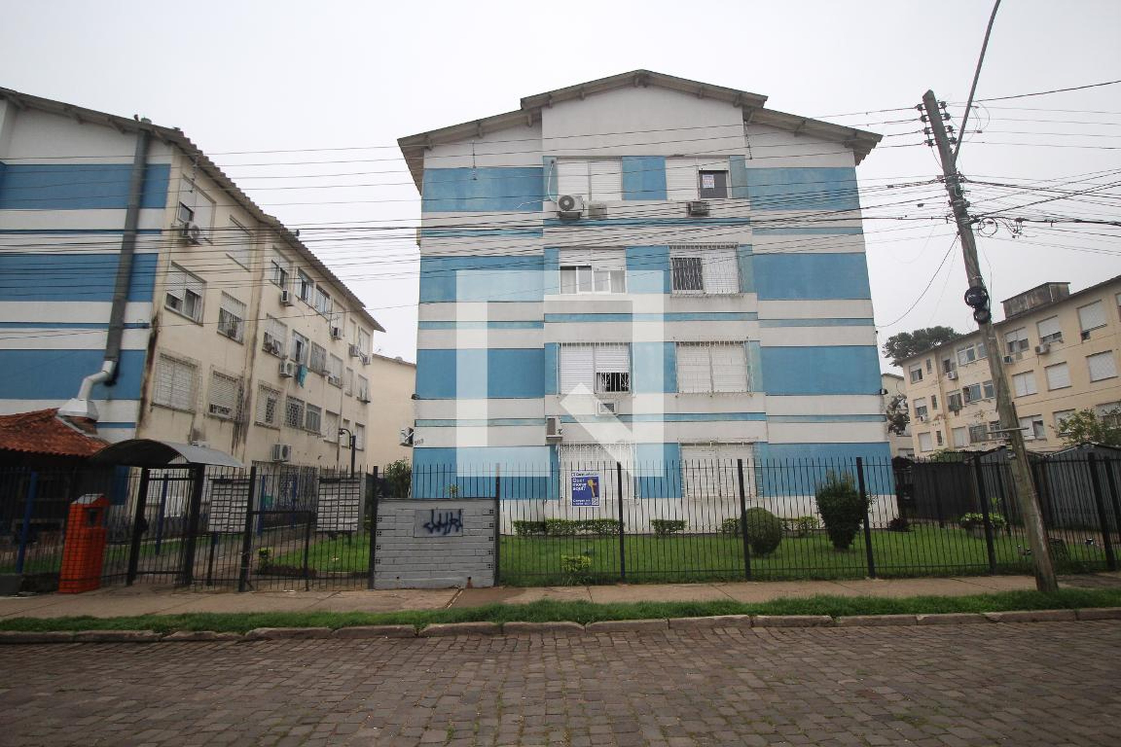 Fachada Condomínio em Rua Jandyr Maya Faillace, 205