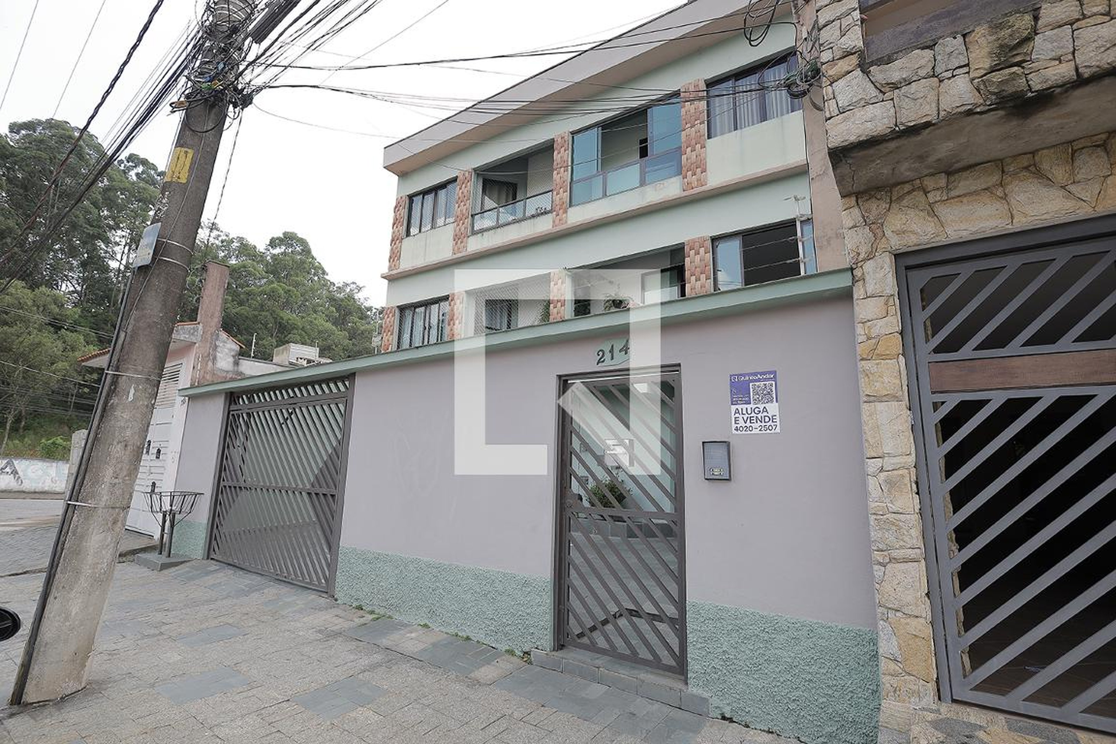 Fachada Condomínio em Rua Antônio Mônaco, 214