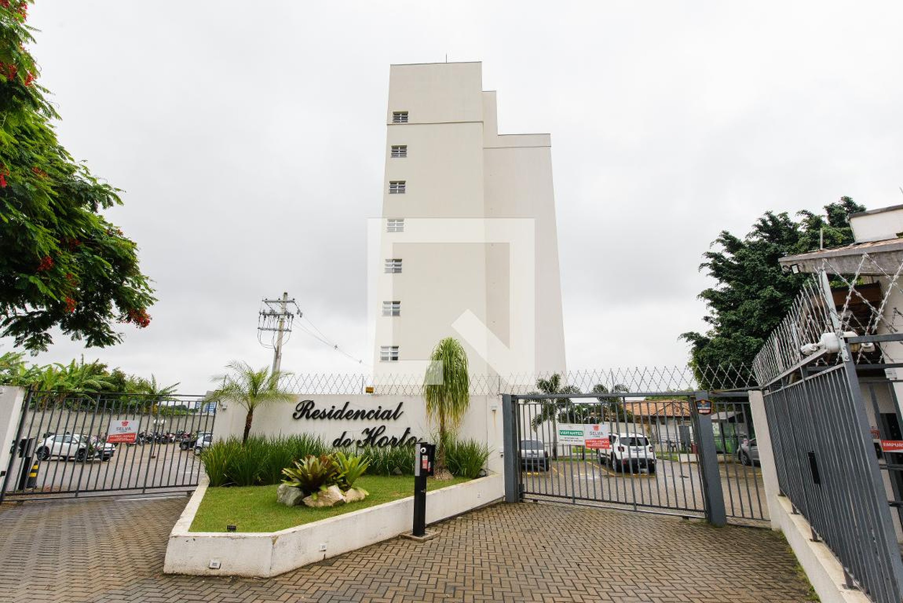 Fachada do Condomínio Residencial do Horto