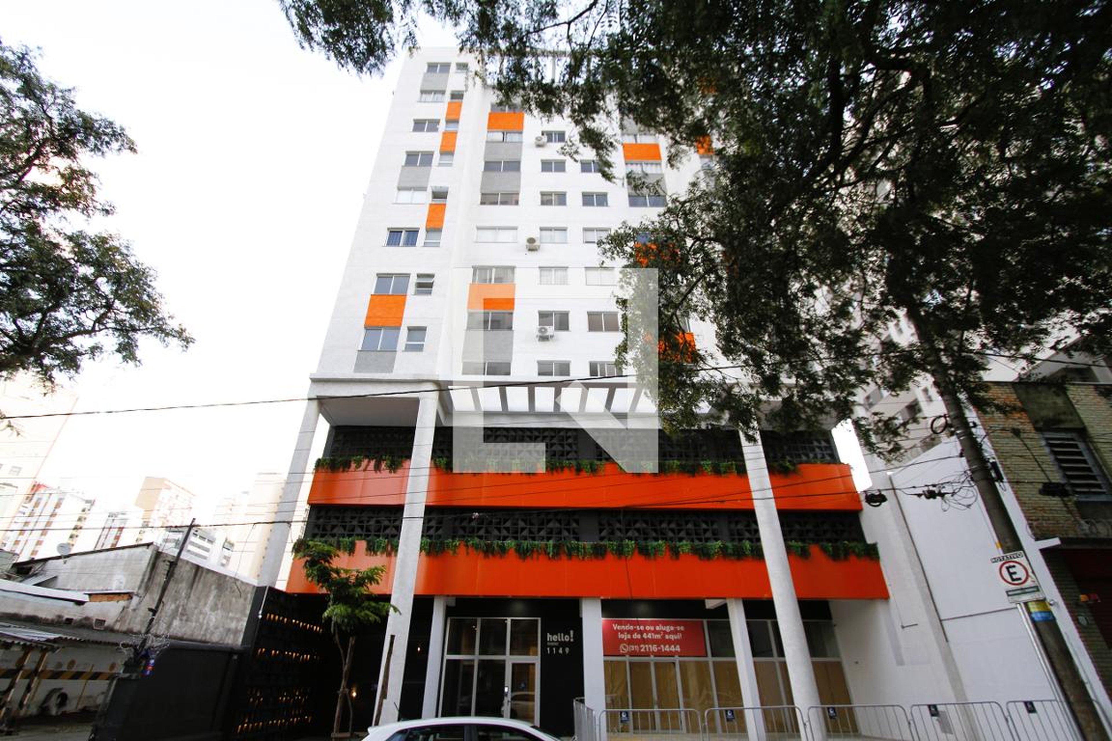 Fachada do Prédio Condomínio Hello Residence