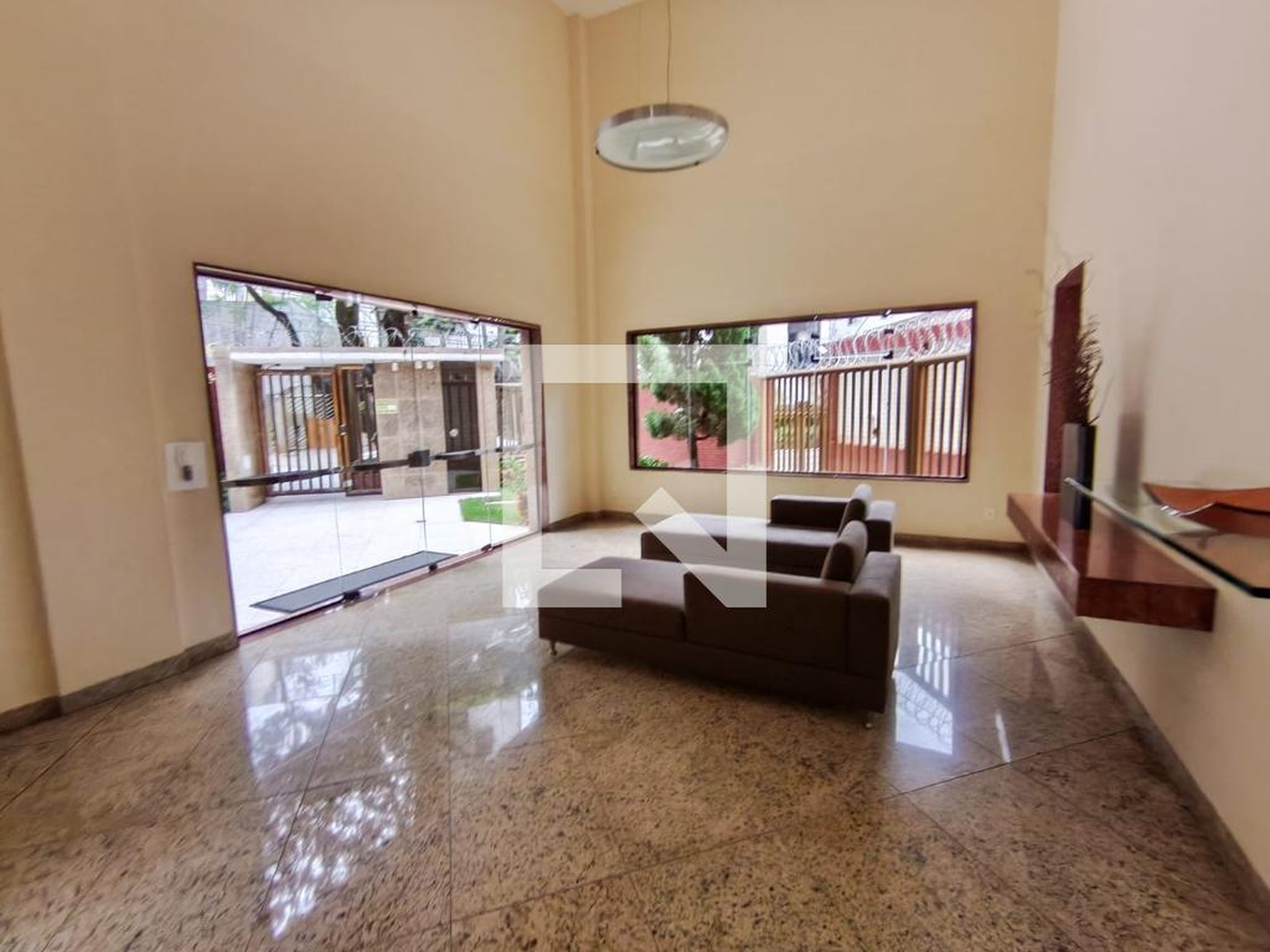 Hall de entrada Condomínio em Rua Montevidéu, 433