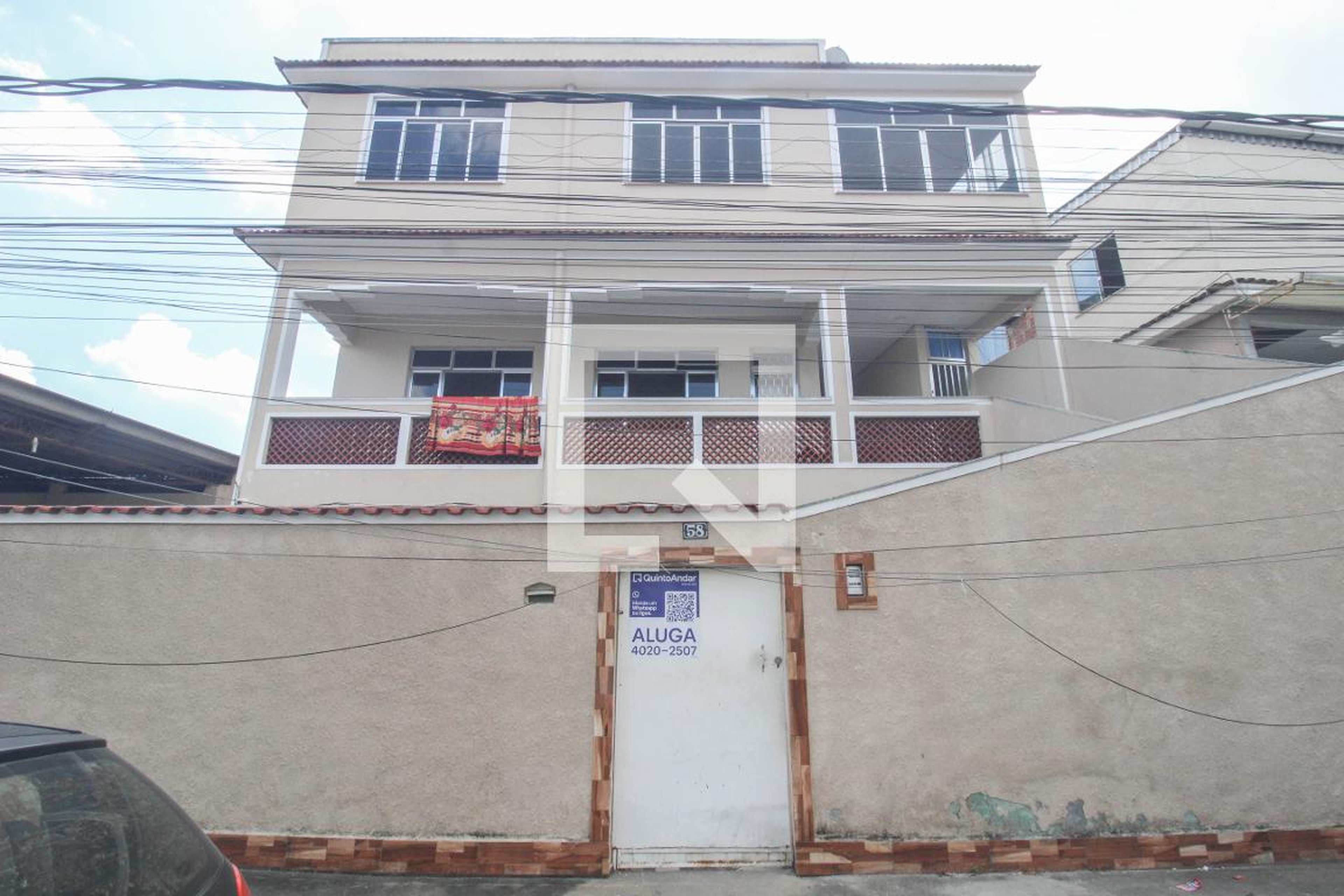 Fachada Condomínio em Rua Augusto dos Anjos, 58