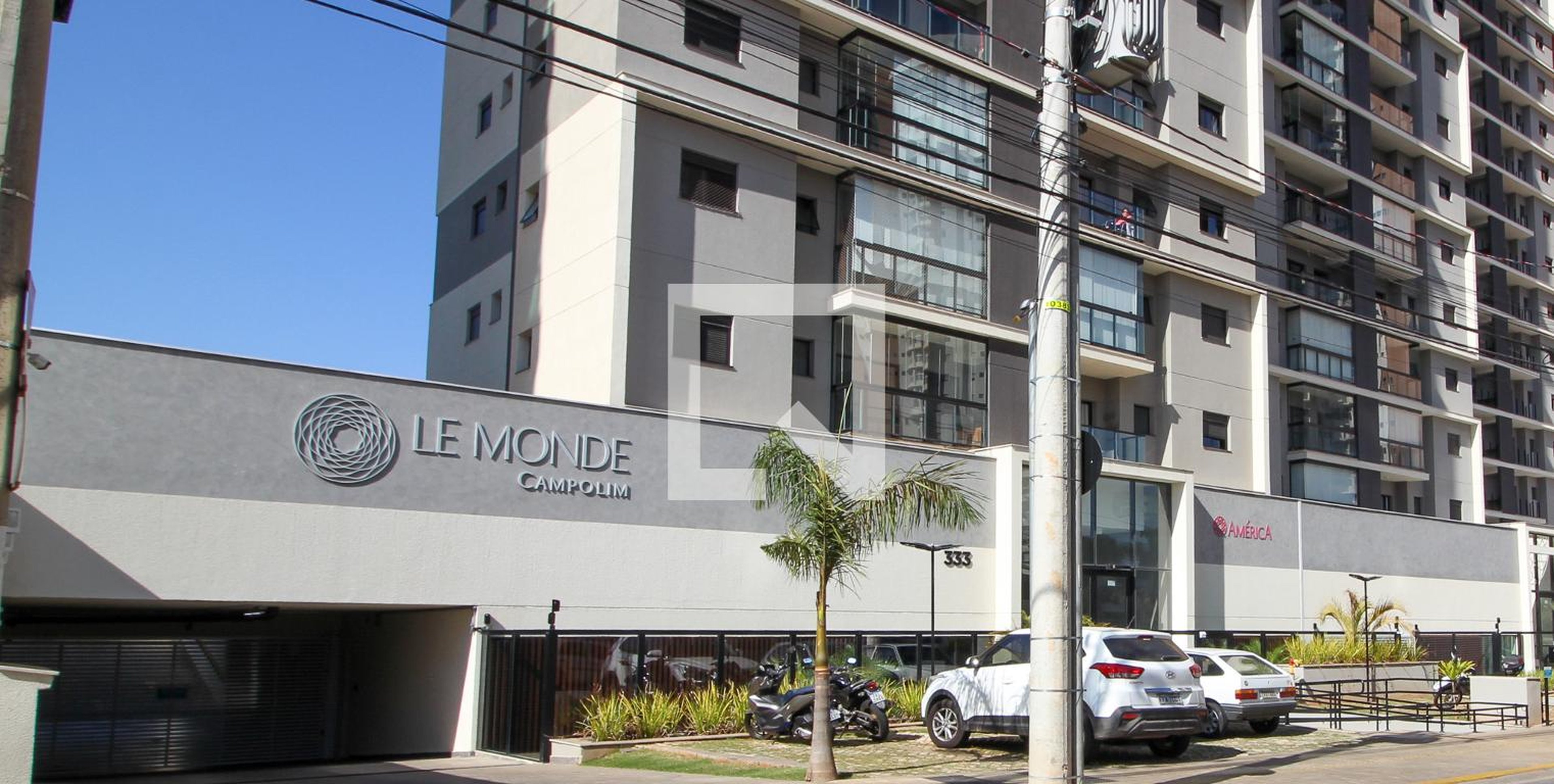 Fachada Condomínio LE Monde Campolim