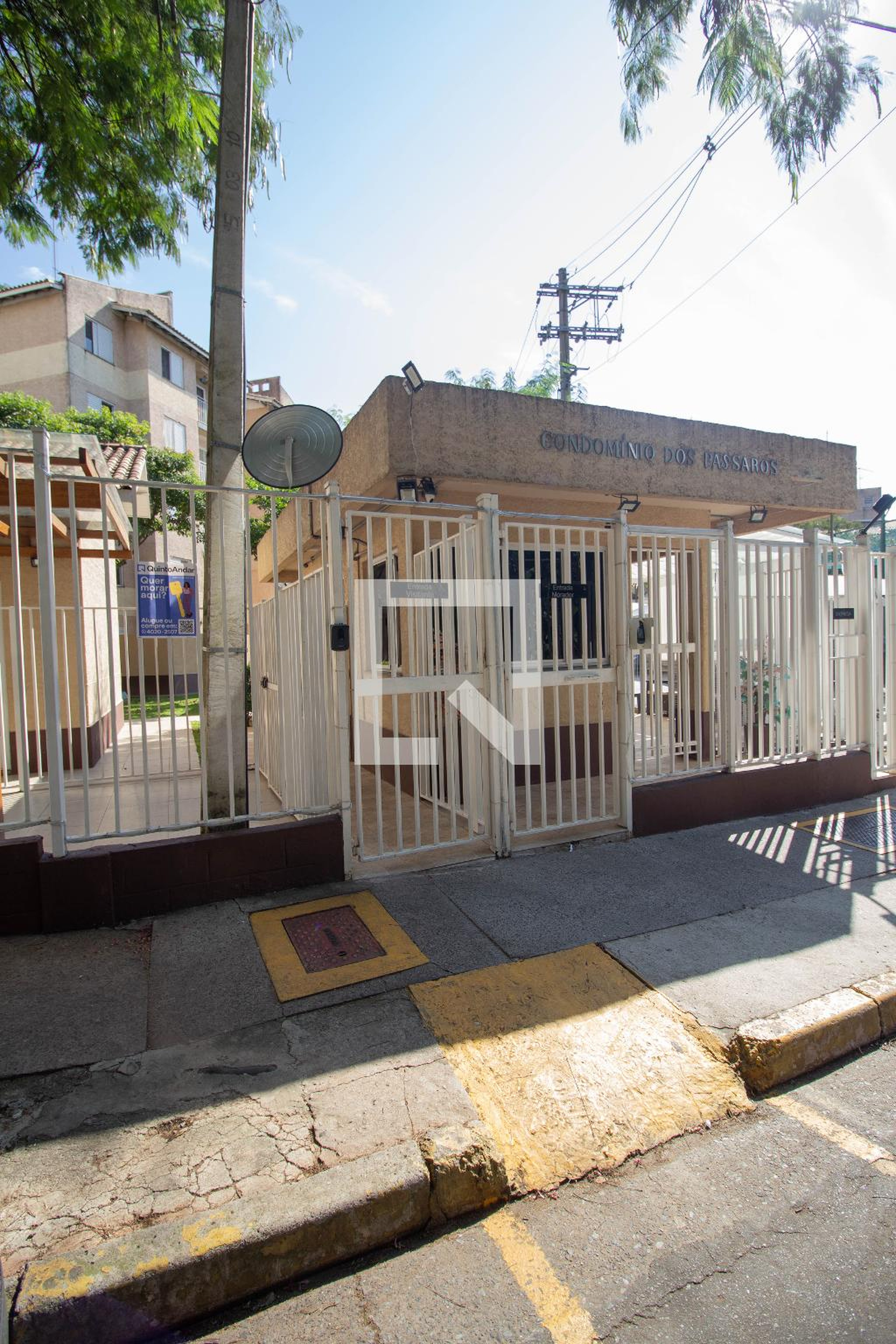Fachada Condomínio Árvores