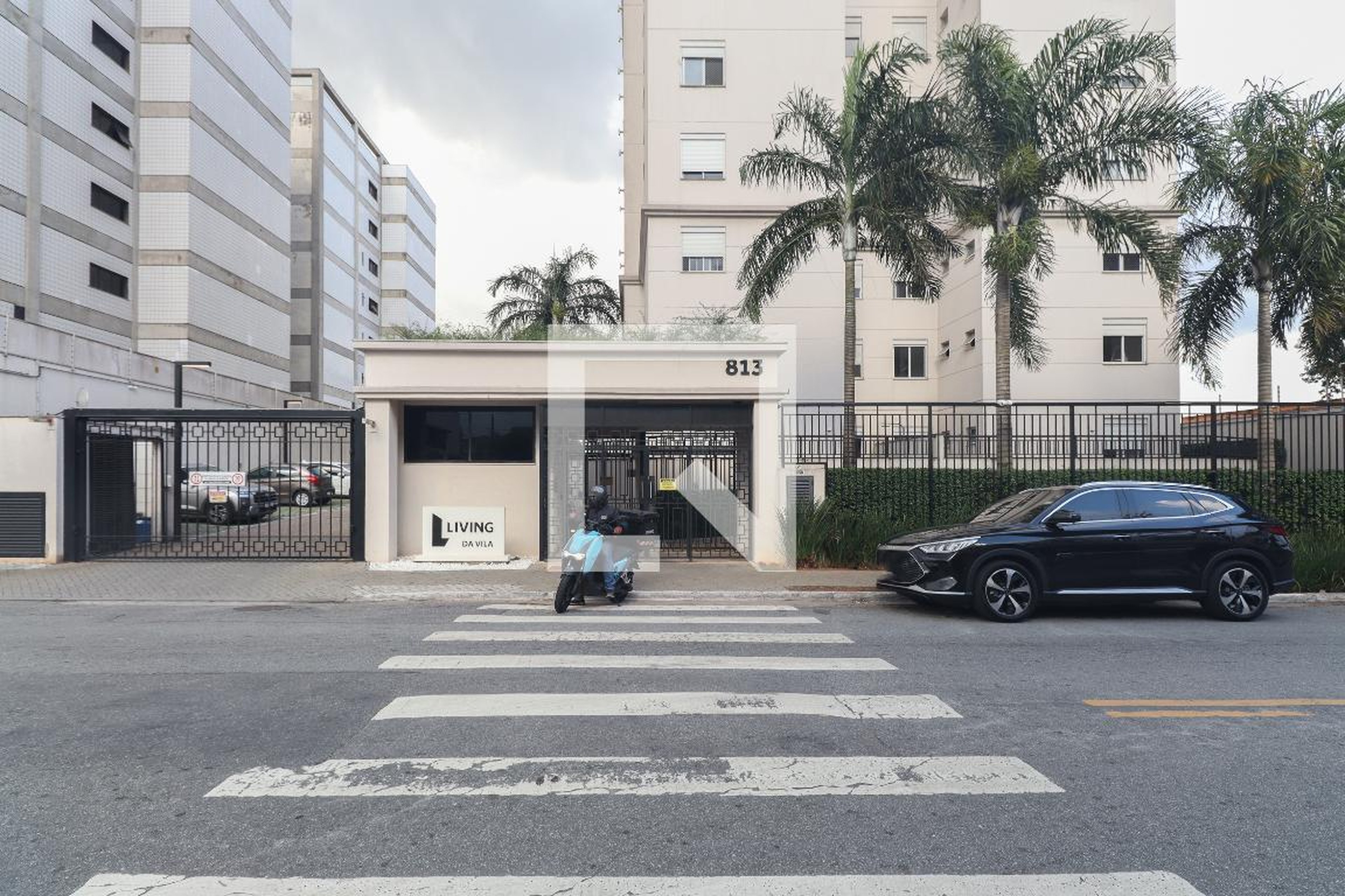 Fachada Condomínio Living da Vila