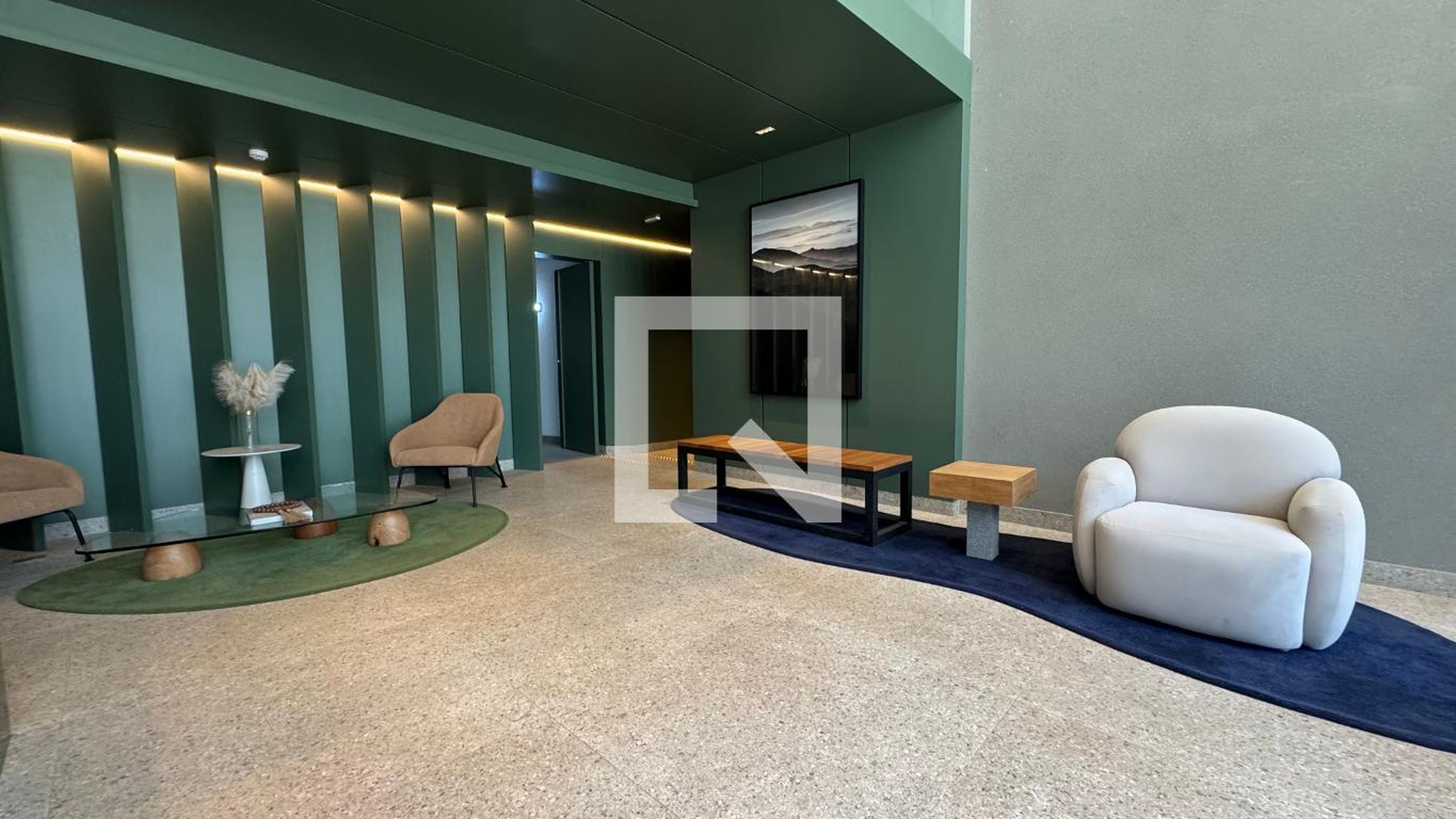 Hall de entrada - Casa 35 Águas Claras