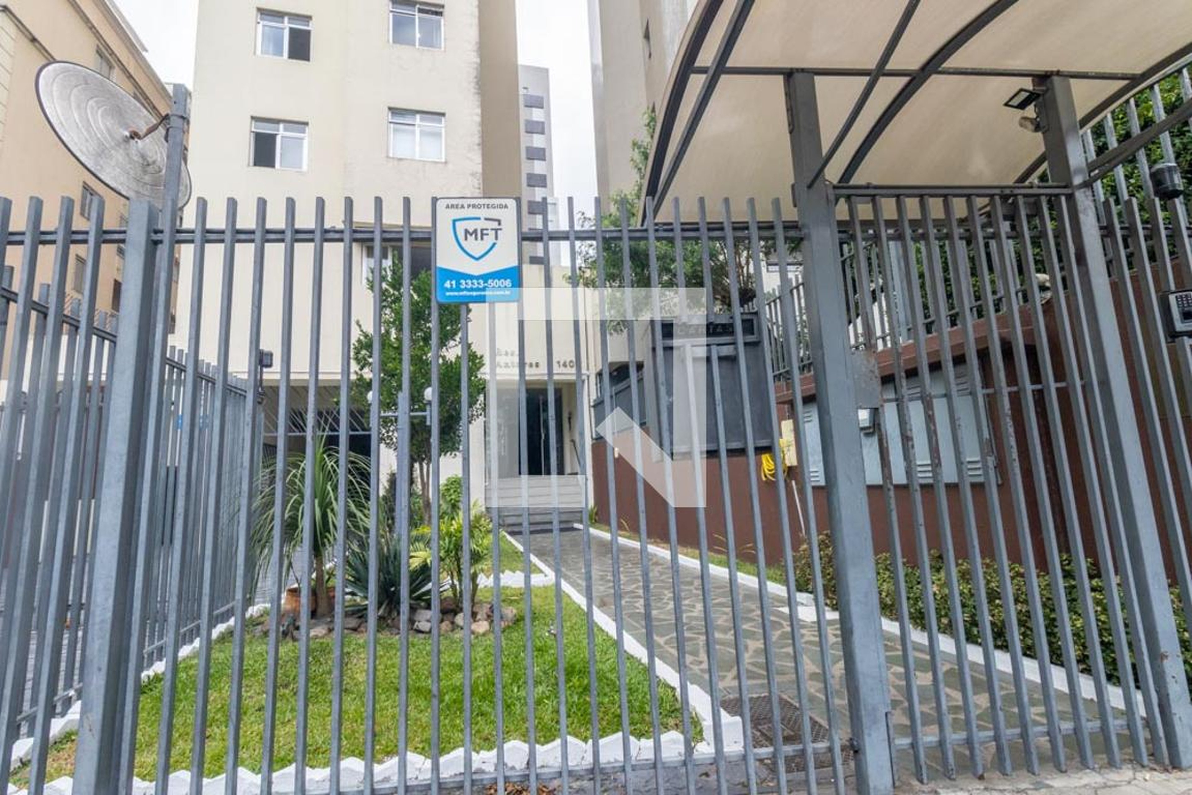 Fachada do Prédio Edifício Antares