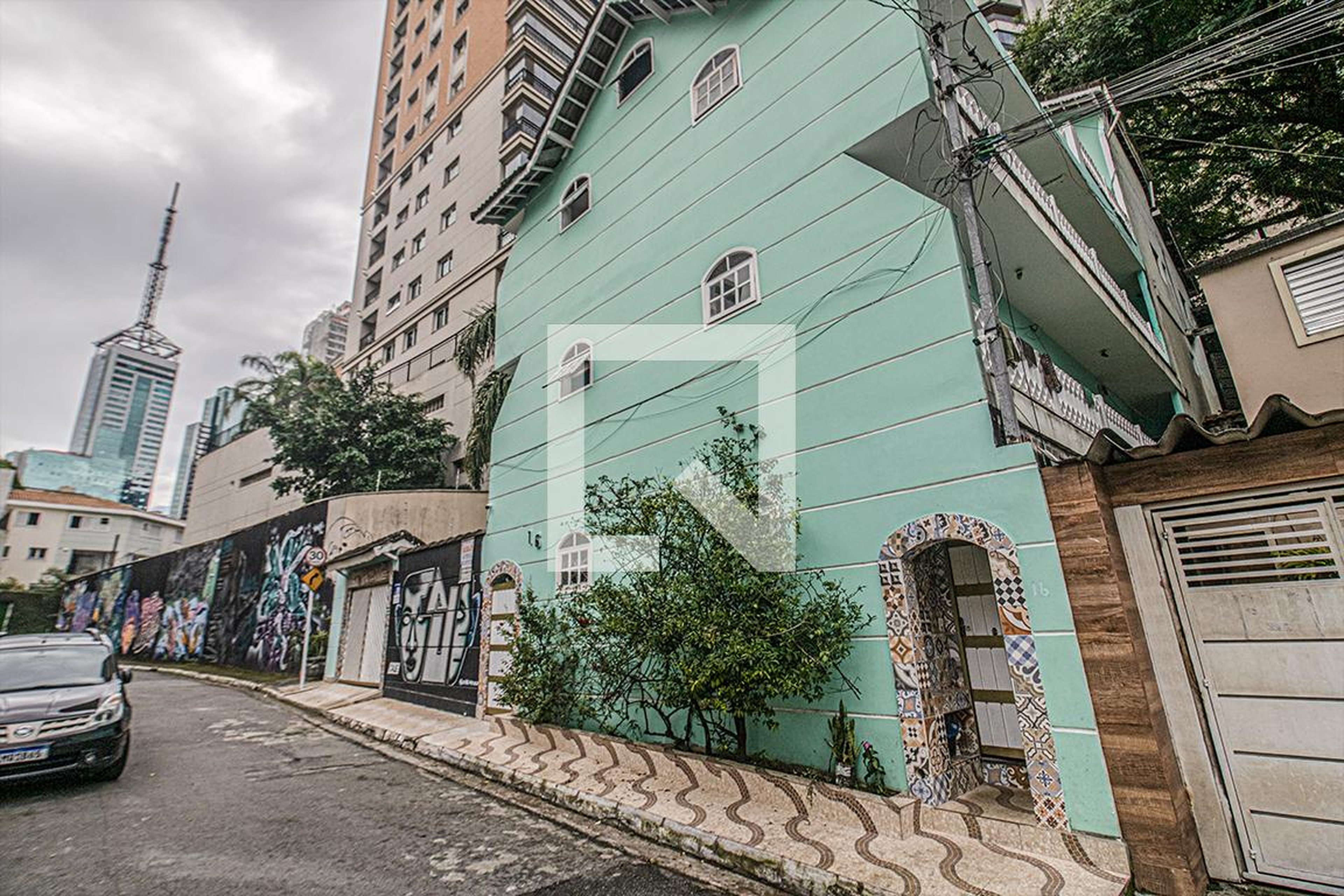 fachada Condomínio Marina Suites e Kitnets