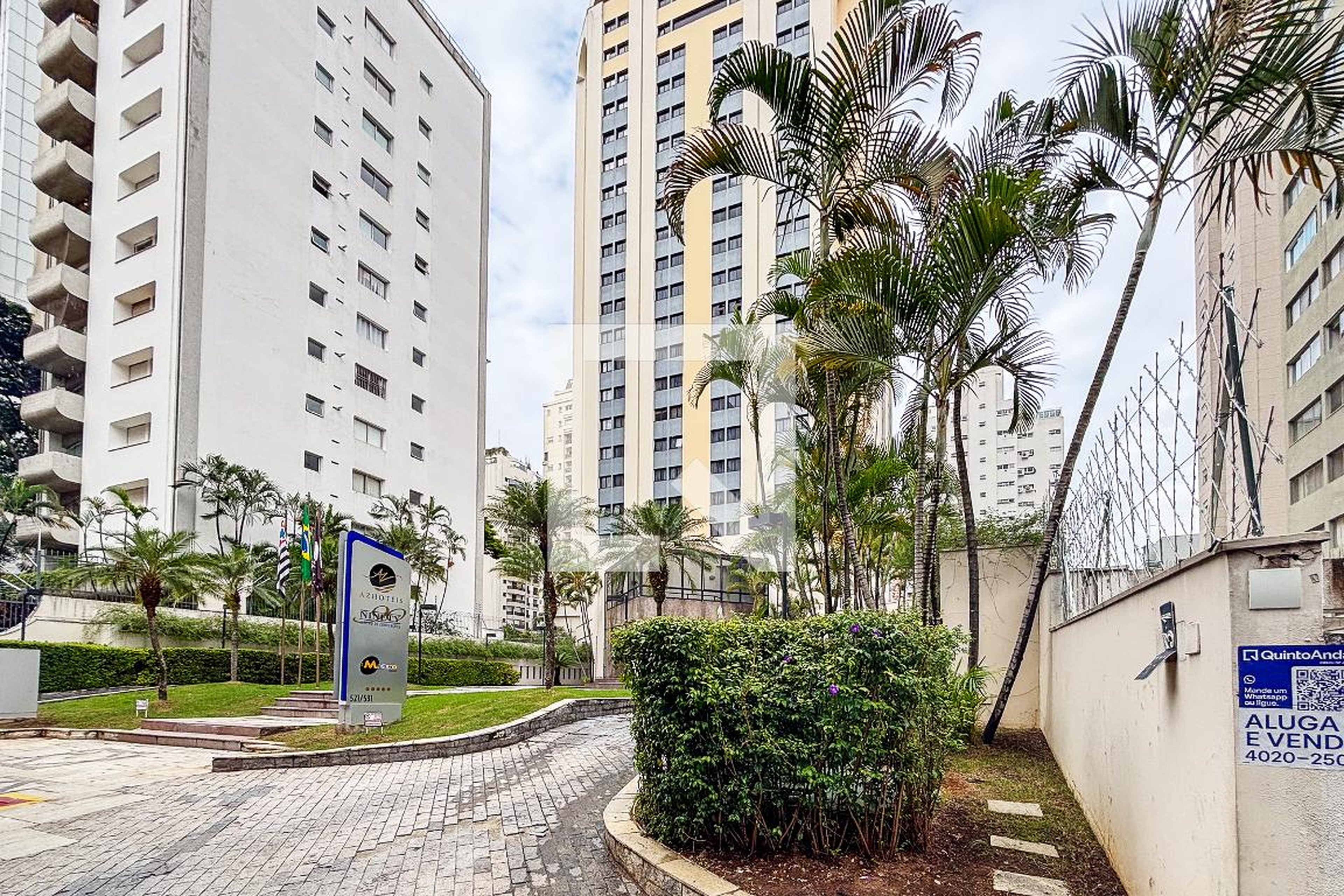 fachada do predio Condomínio HB Hotels Ninety Jardins