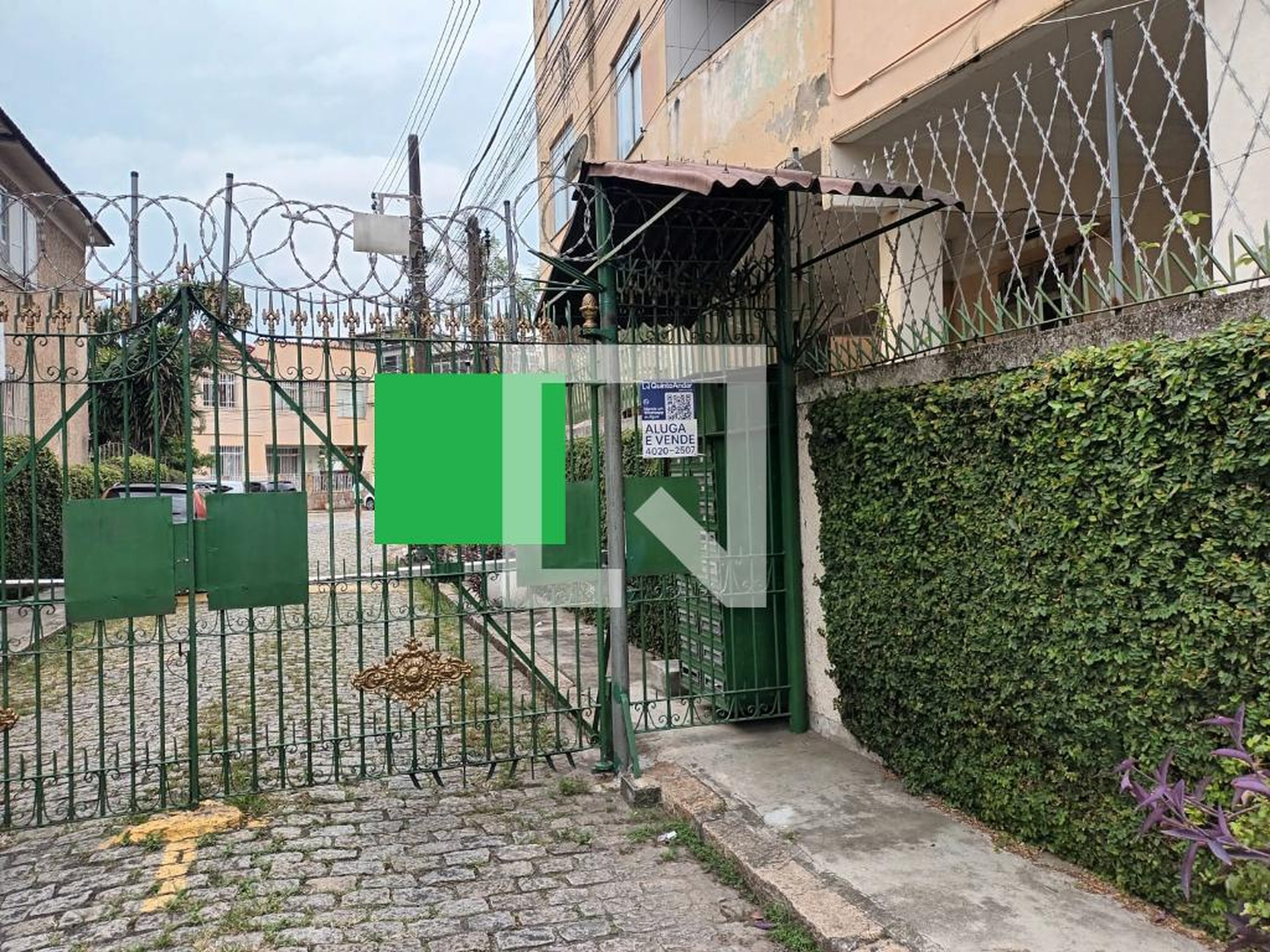 Fachada Condomínio em Rua Aquidabã, 890