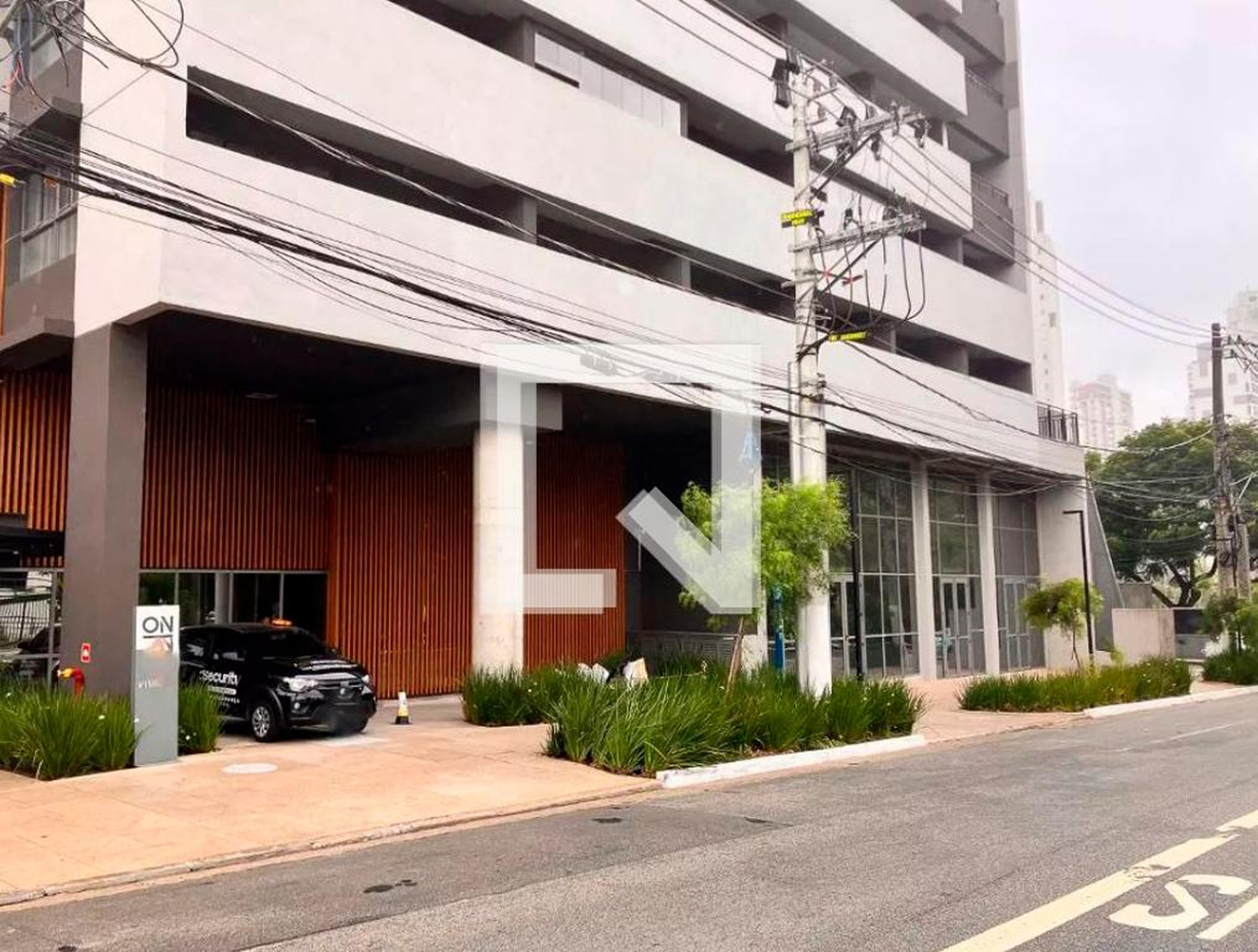 Fachada Condomínio em Avenida Santo Amaro, 2000