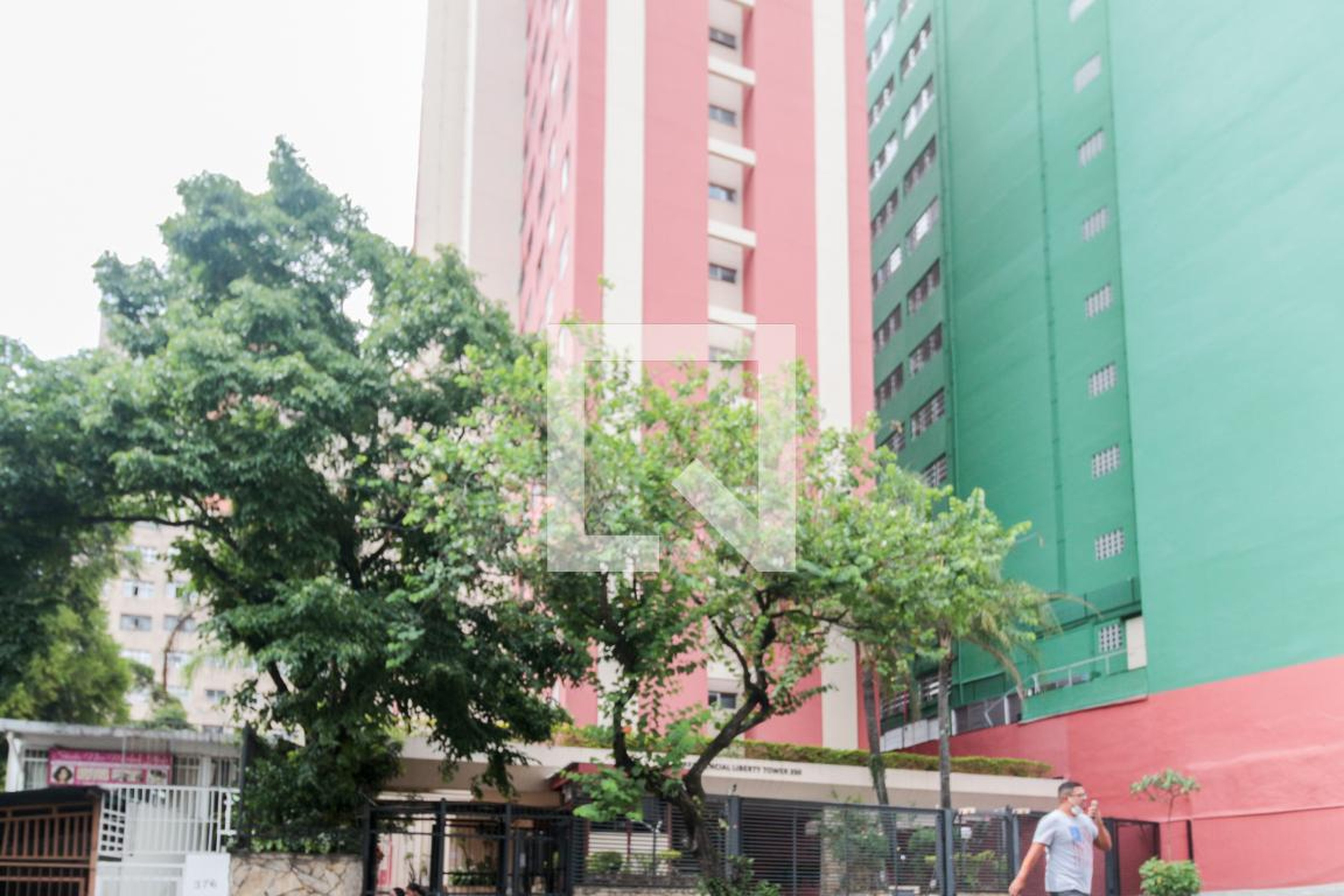 Fachada Condomínio Liberty Tower  building