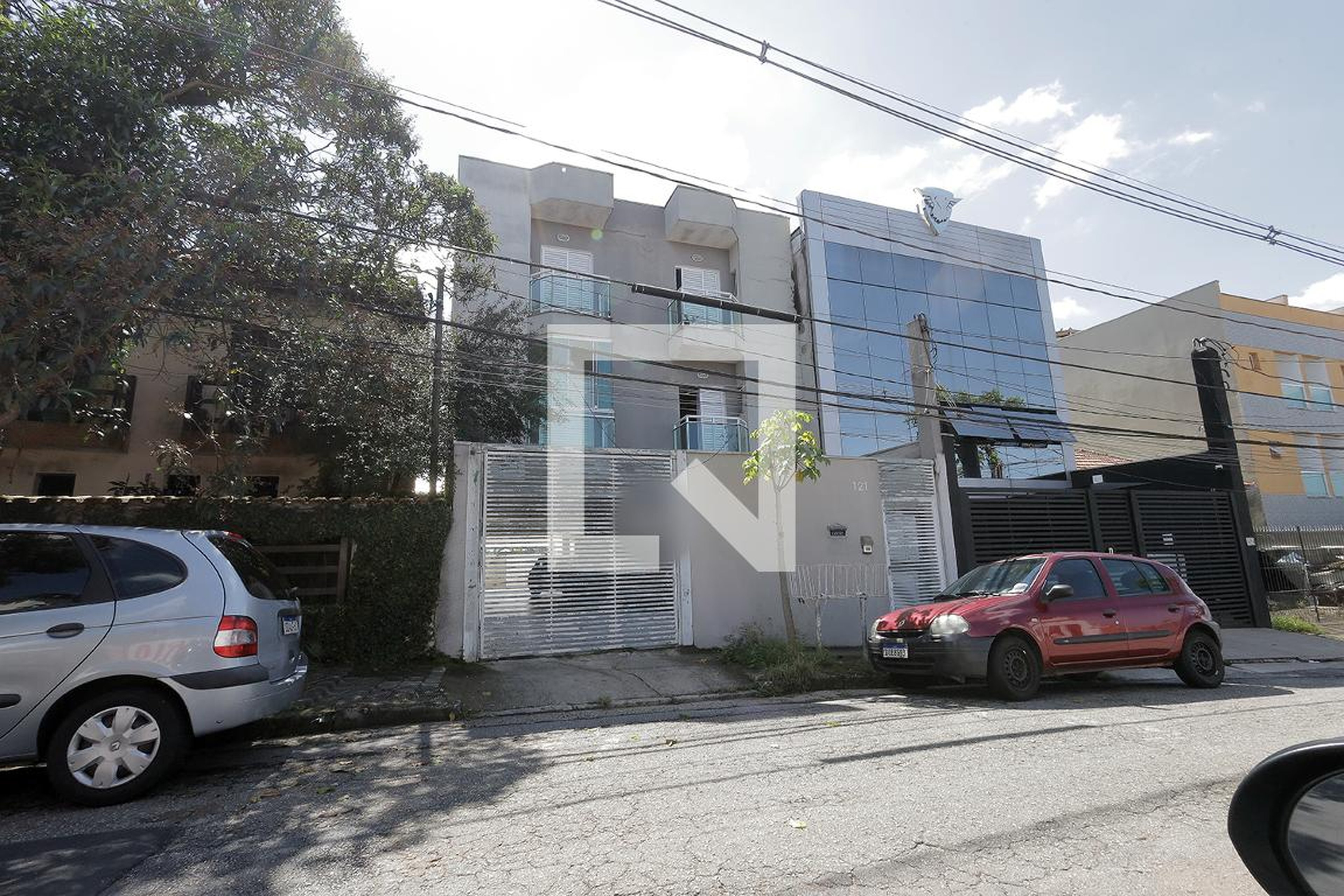 Fachada Condomínio em Rua Haiti, 121