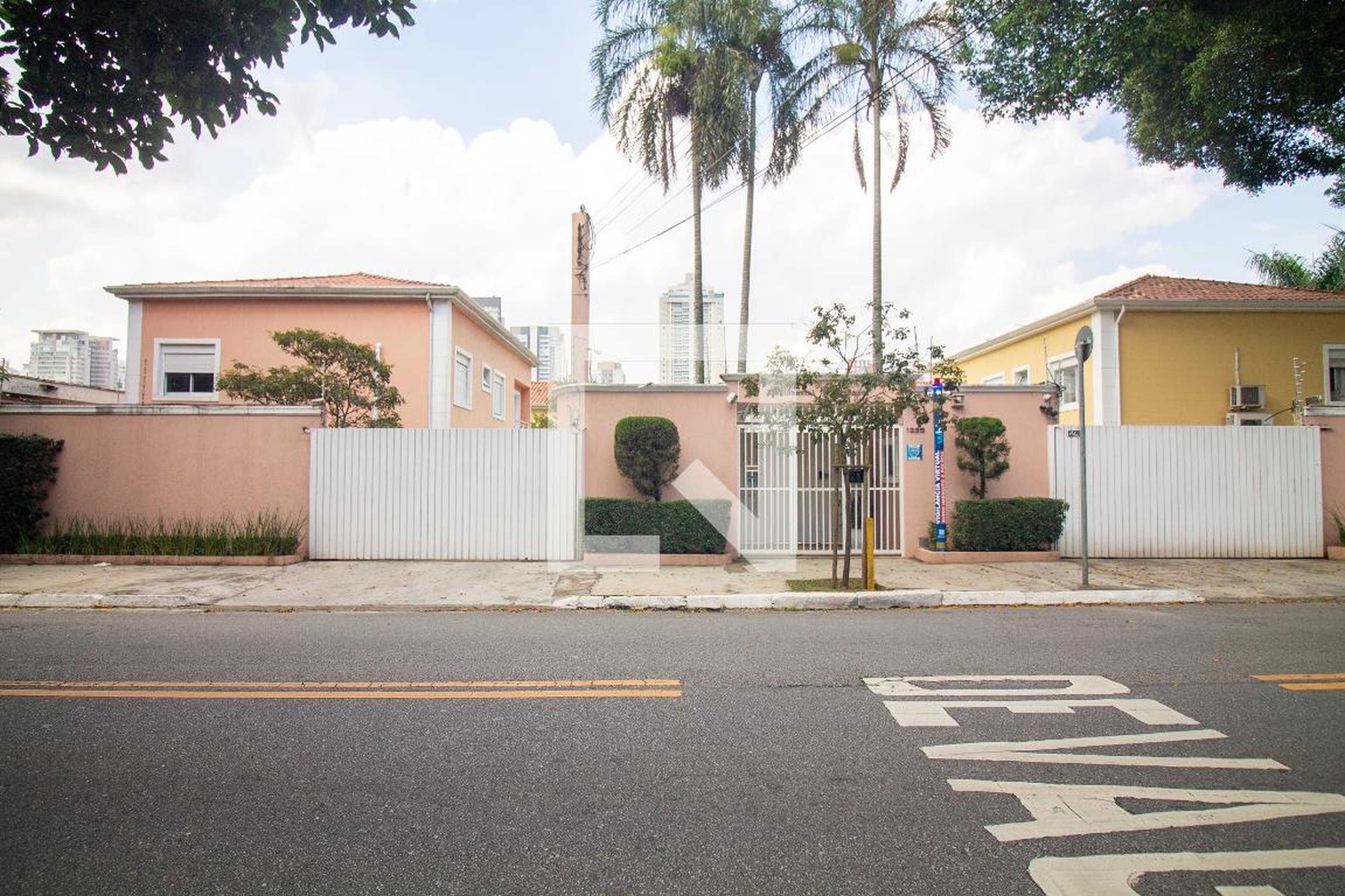 Fachada do Condominio Residencial Sans Souci