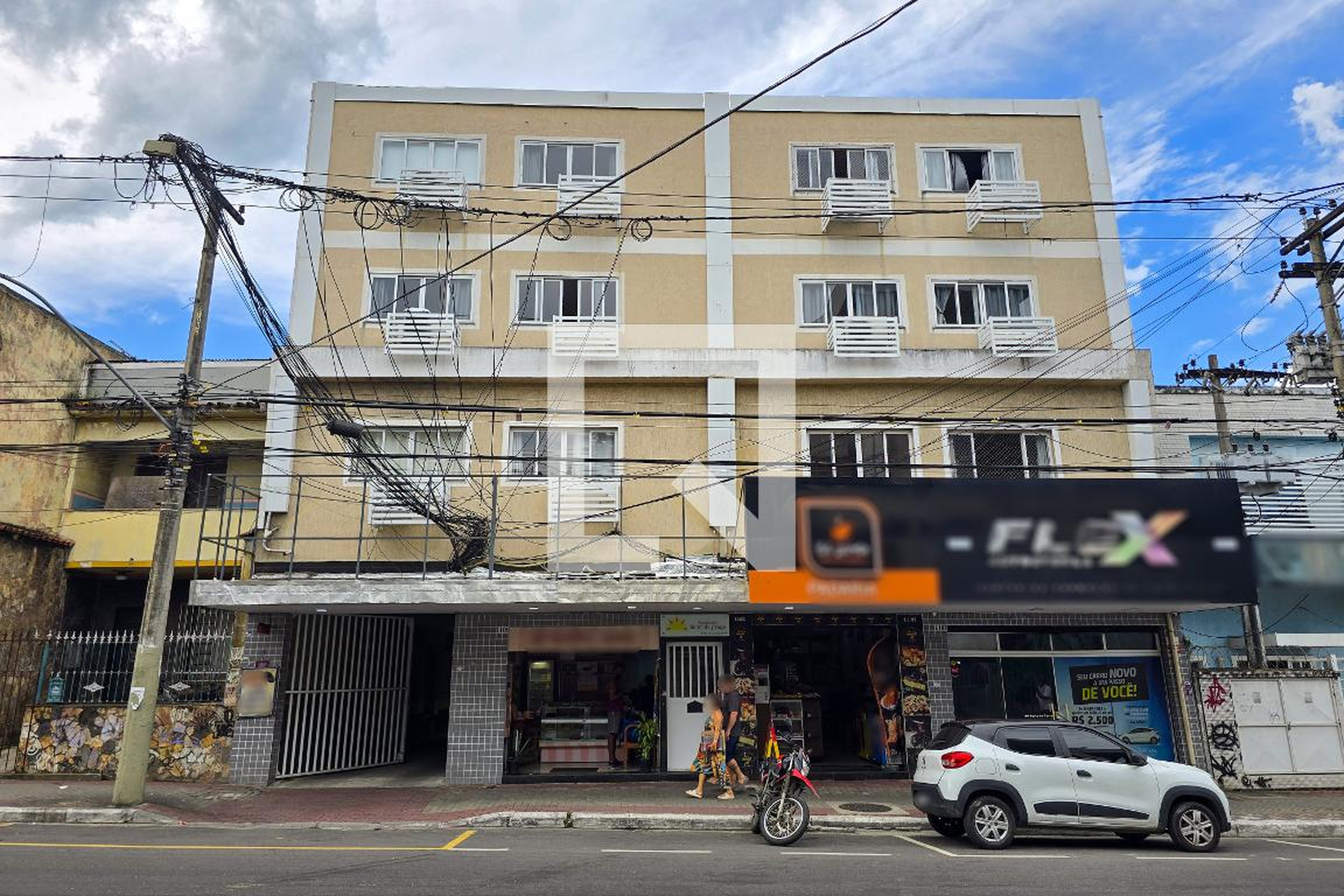 Fachada do Prédio Residencial Solar da Praça