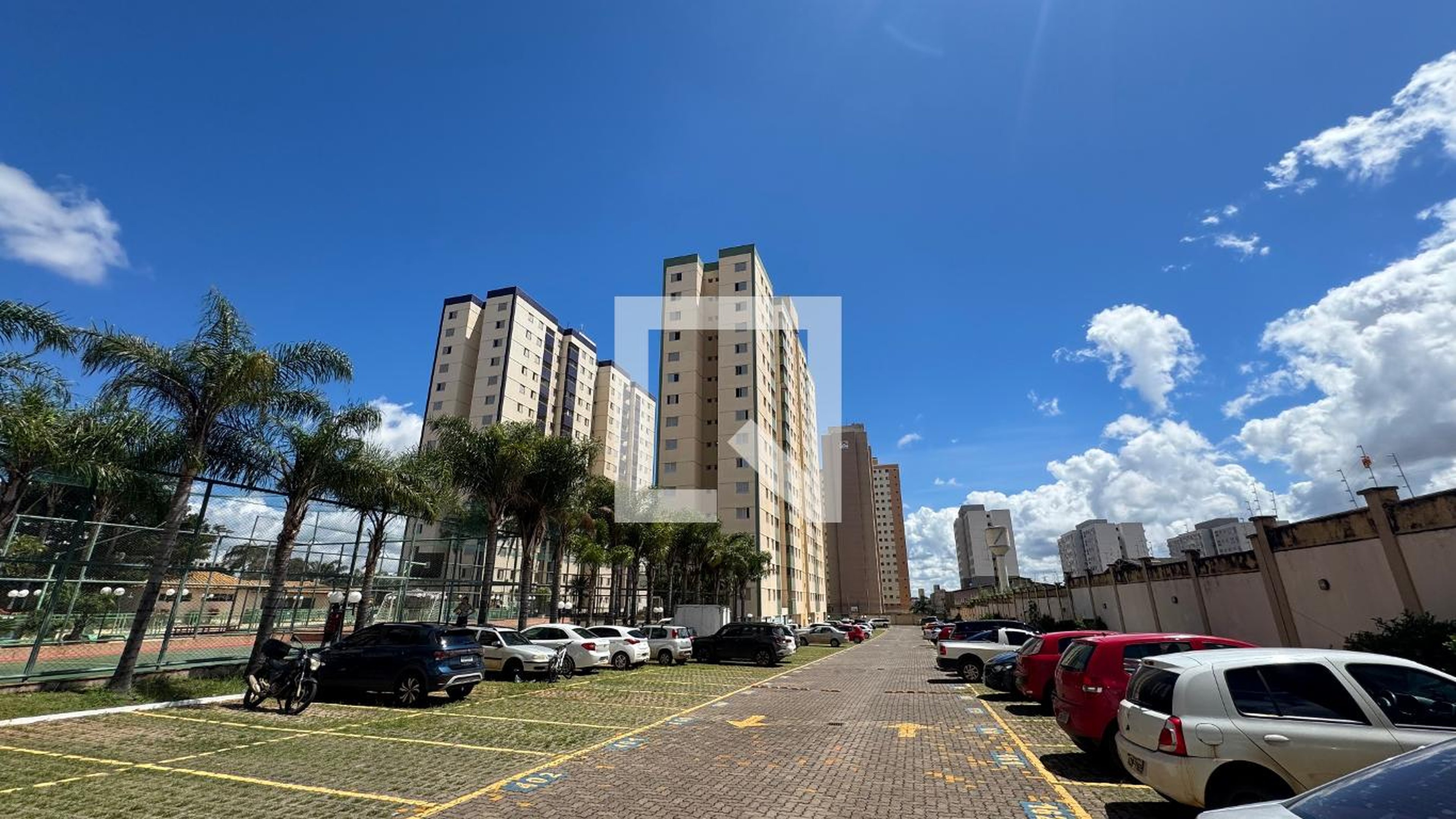 Fachada do Prédio Residencial das Palmeiras