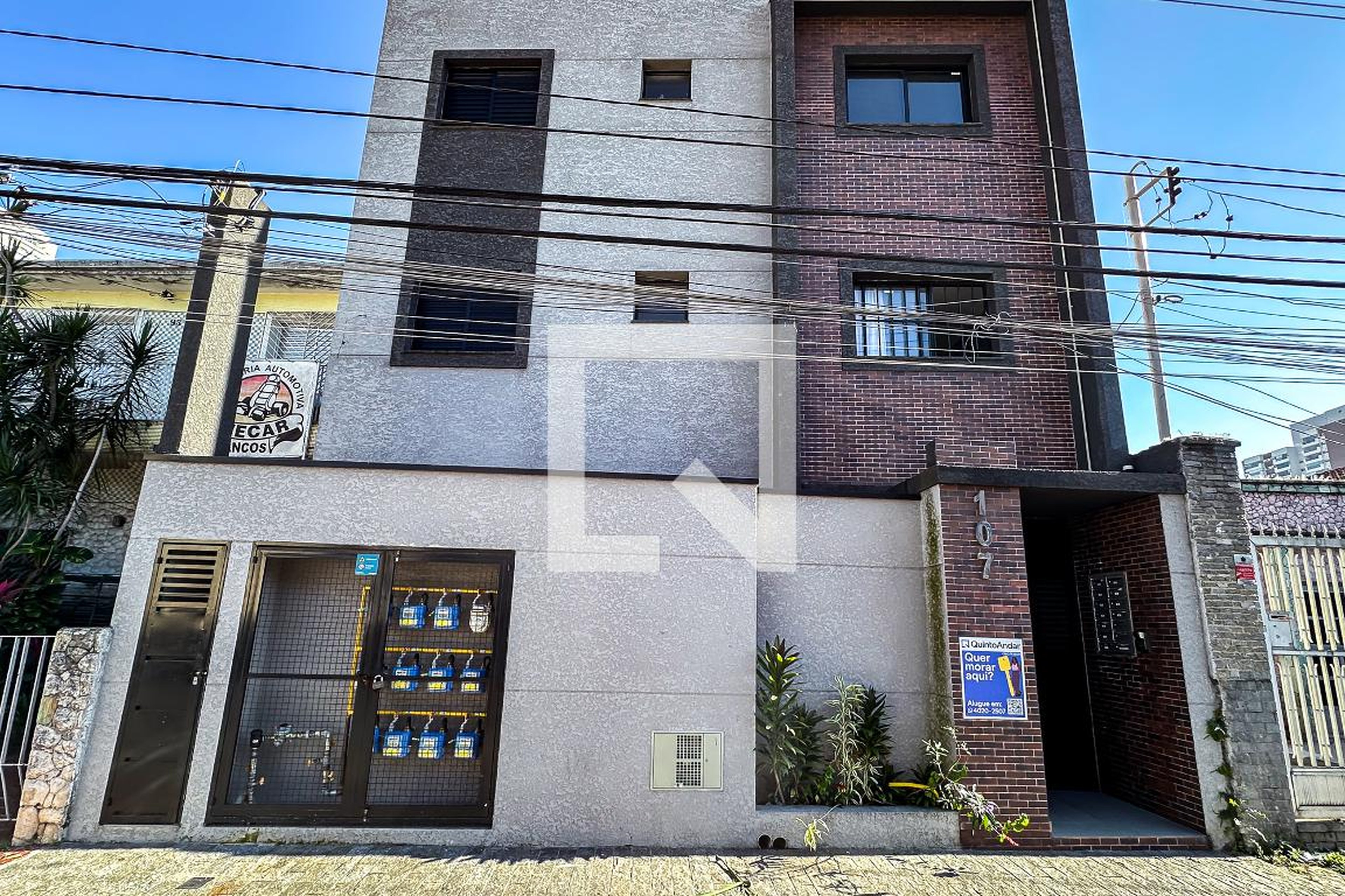 Fachada Condomínio em Rua Ubajara, 107