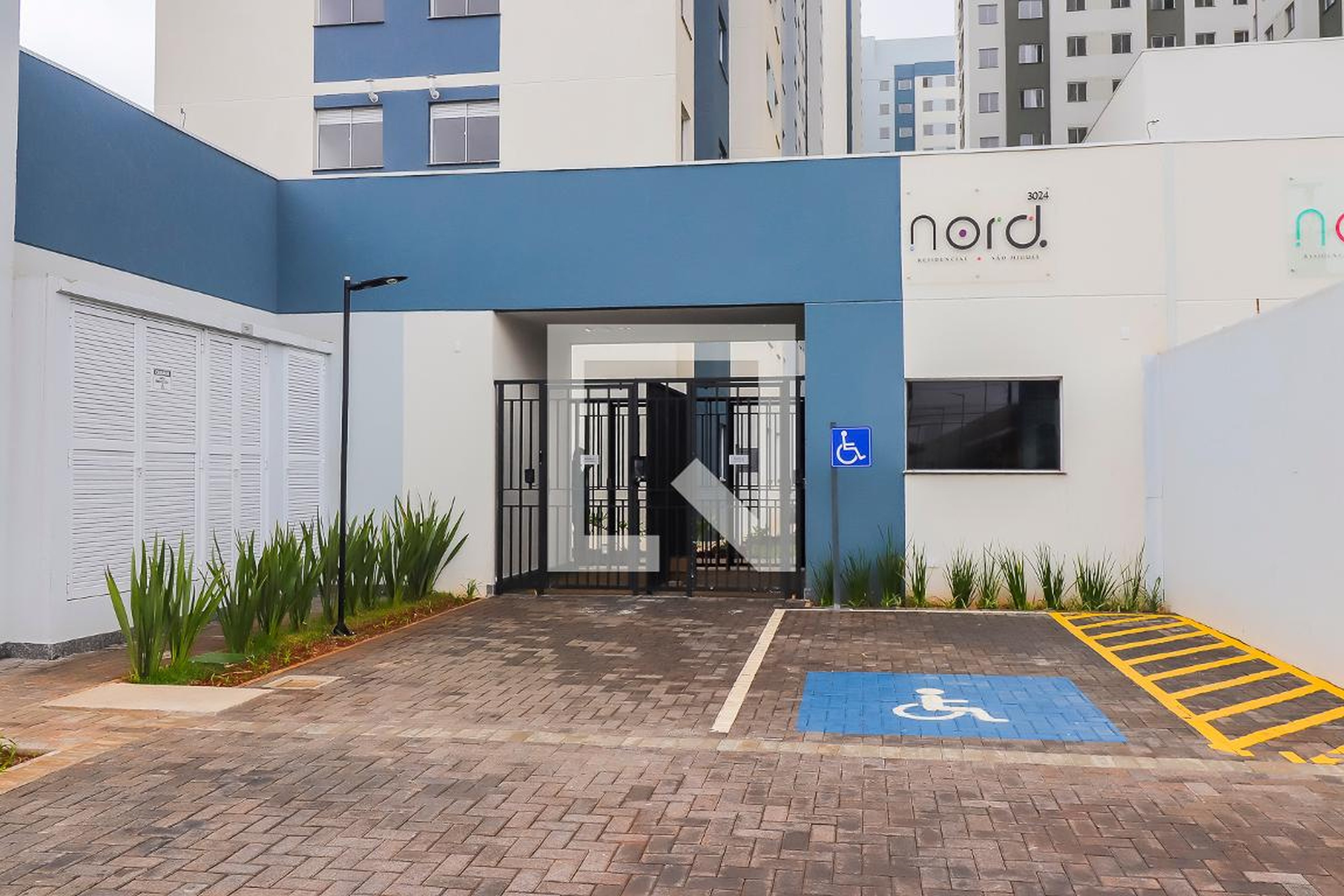 Fachada do condomínio Condomínio Nord Residencial São Miguel