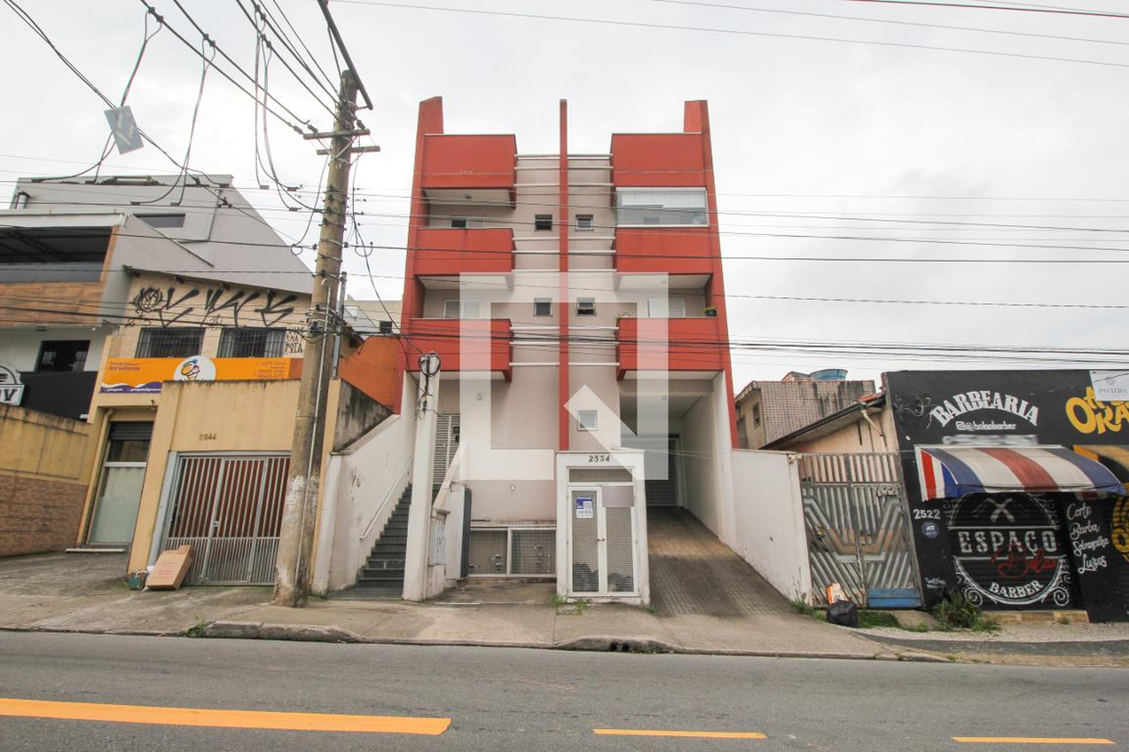 Fachada Condomínio em Rua Oratório, 2534