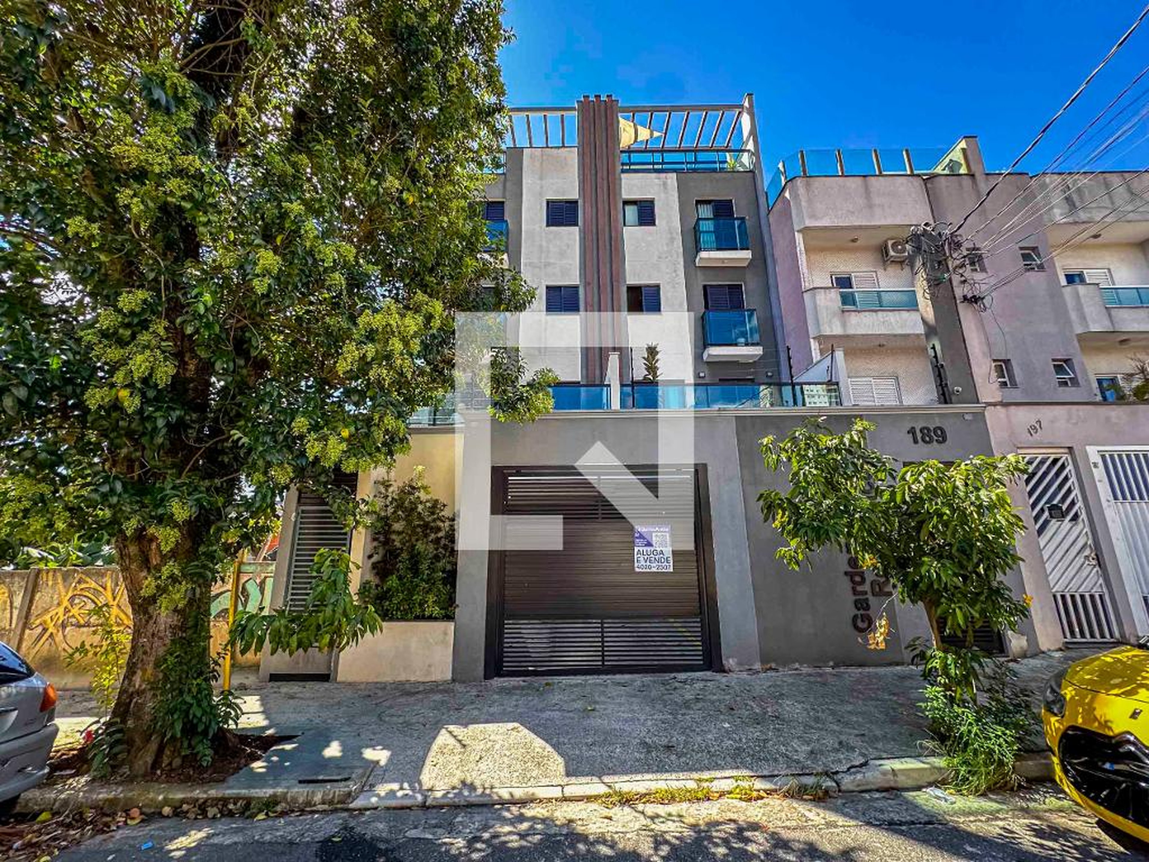 Fachada Condomínio Residence American