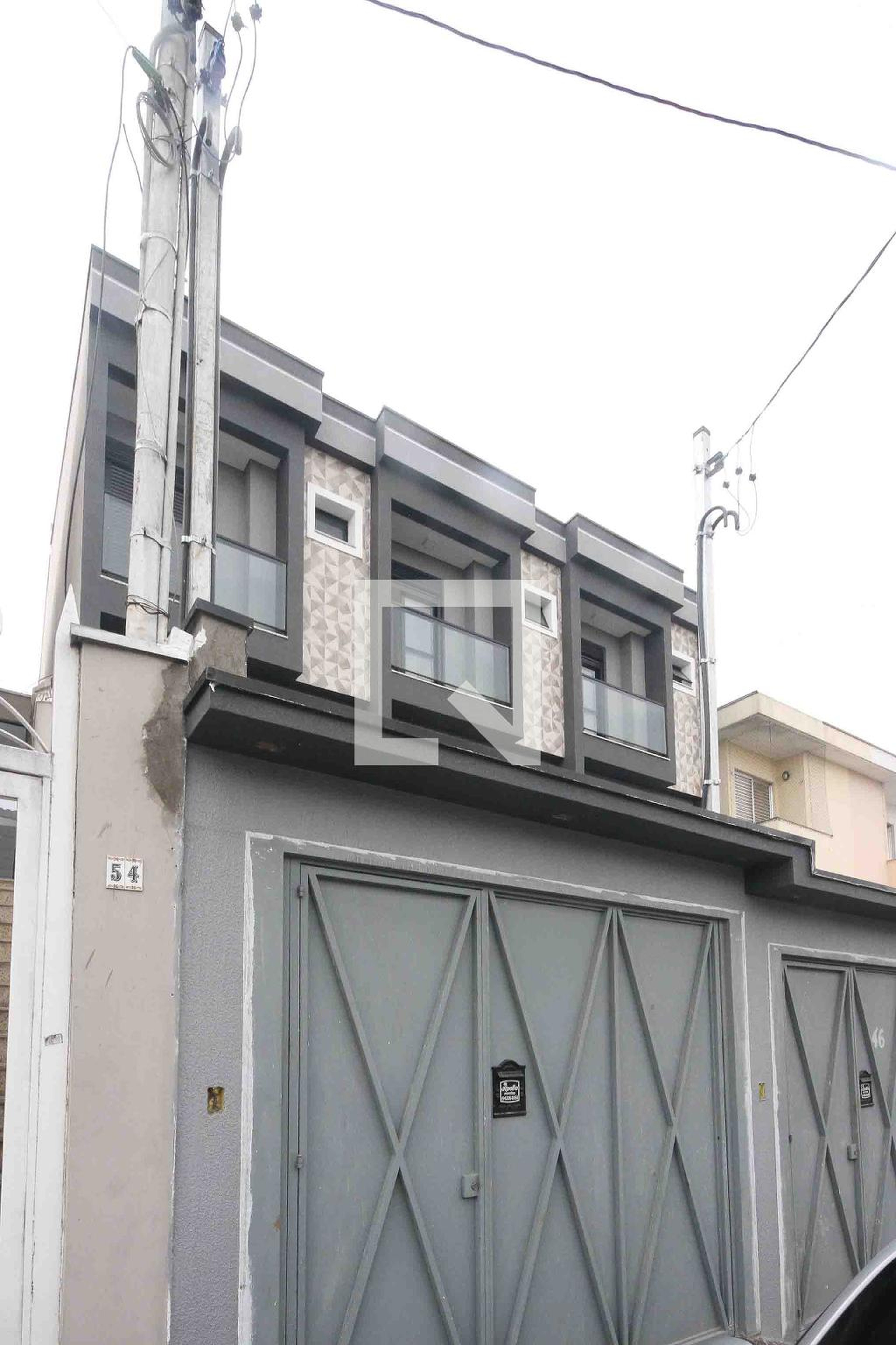 Fachada Condomínio em Rua Professor Lelis Vilas Boas, 48