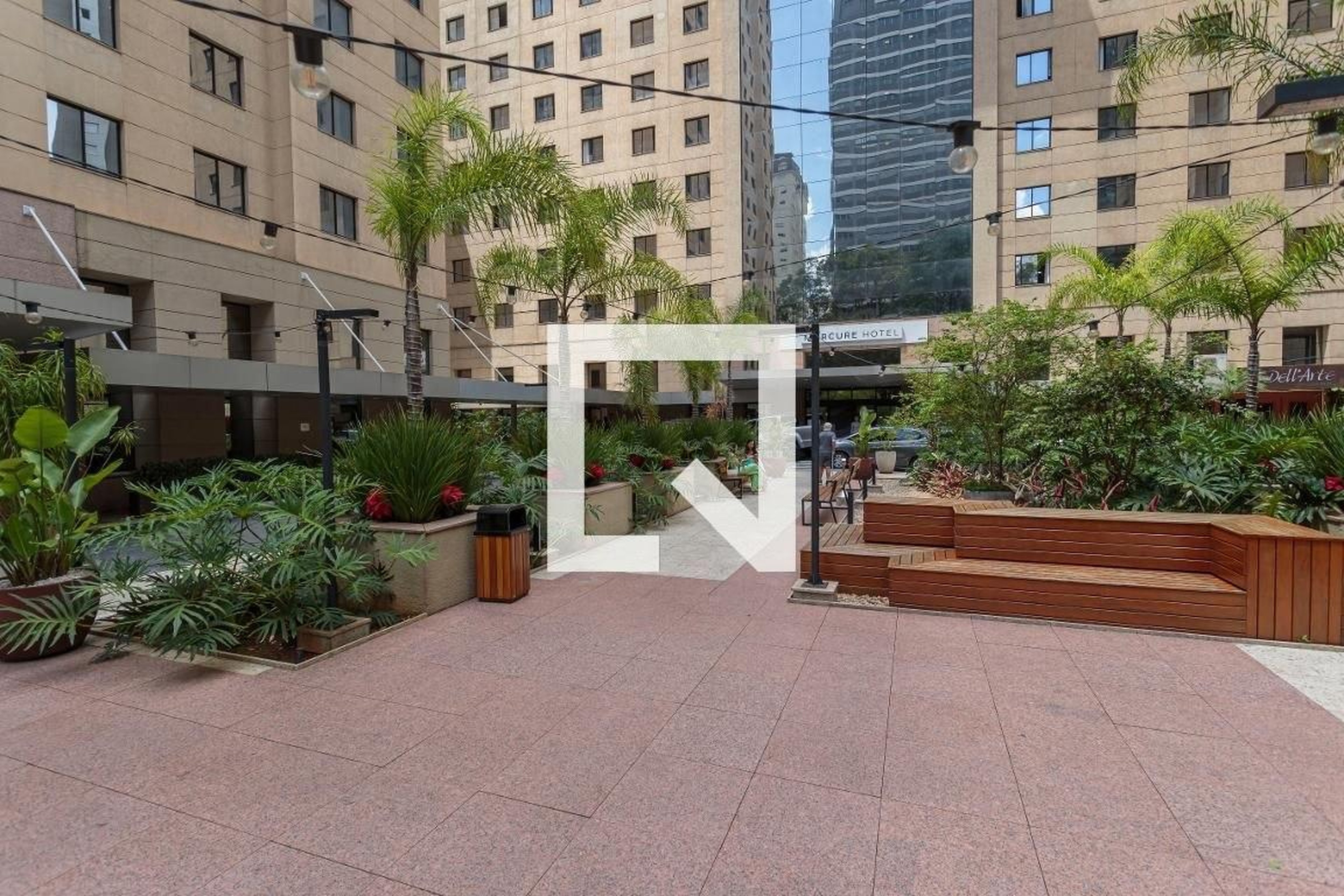 Área externa - Mercure São Paulo Moema Times Square Hotel