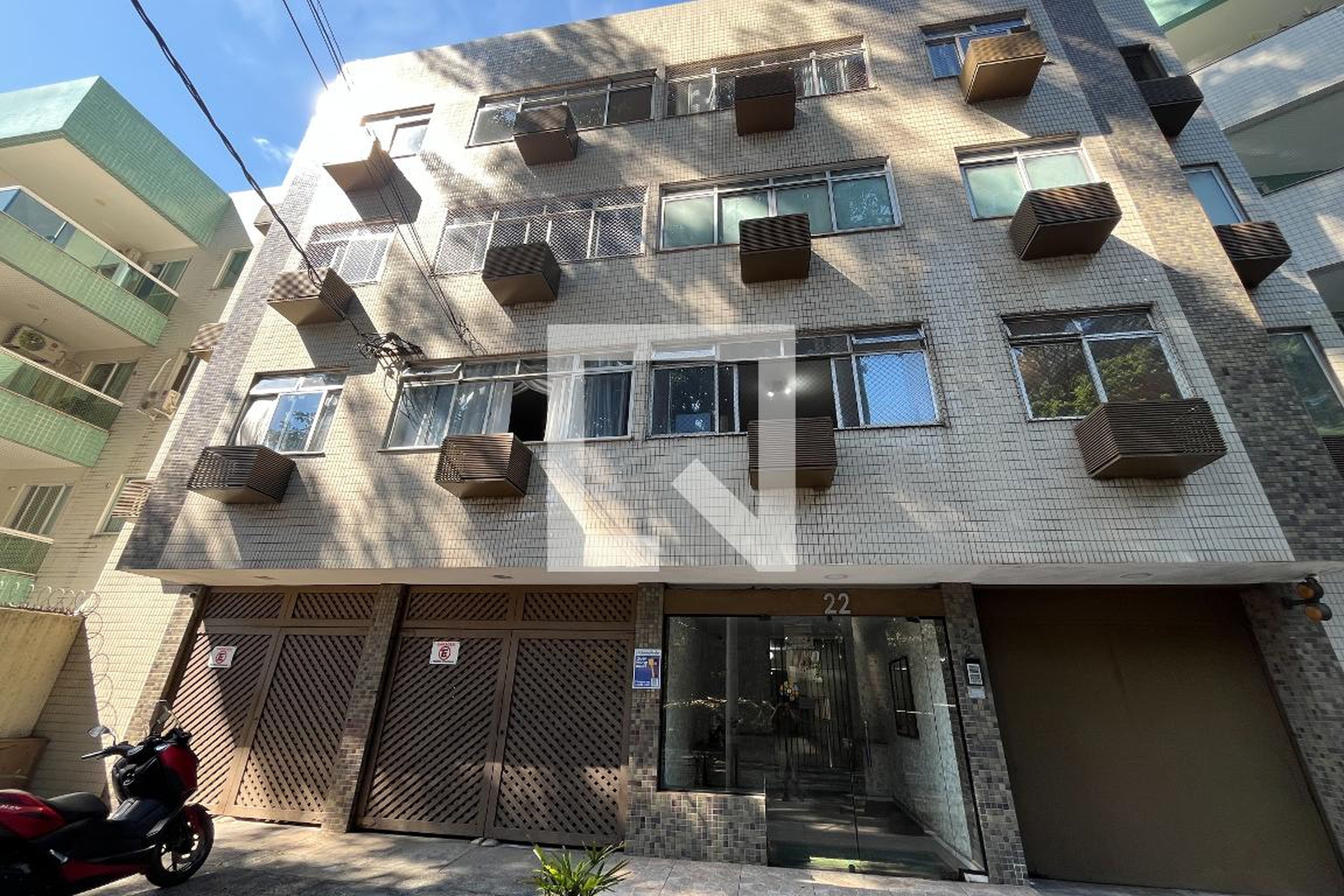 Fachada Condomínio em Rua Uçá, 22