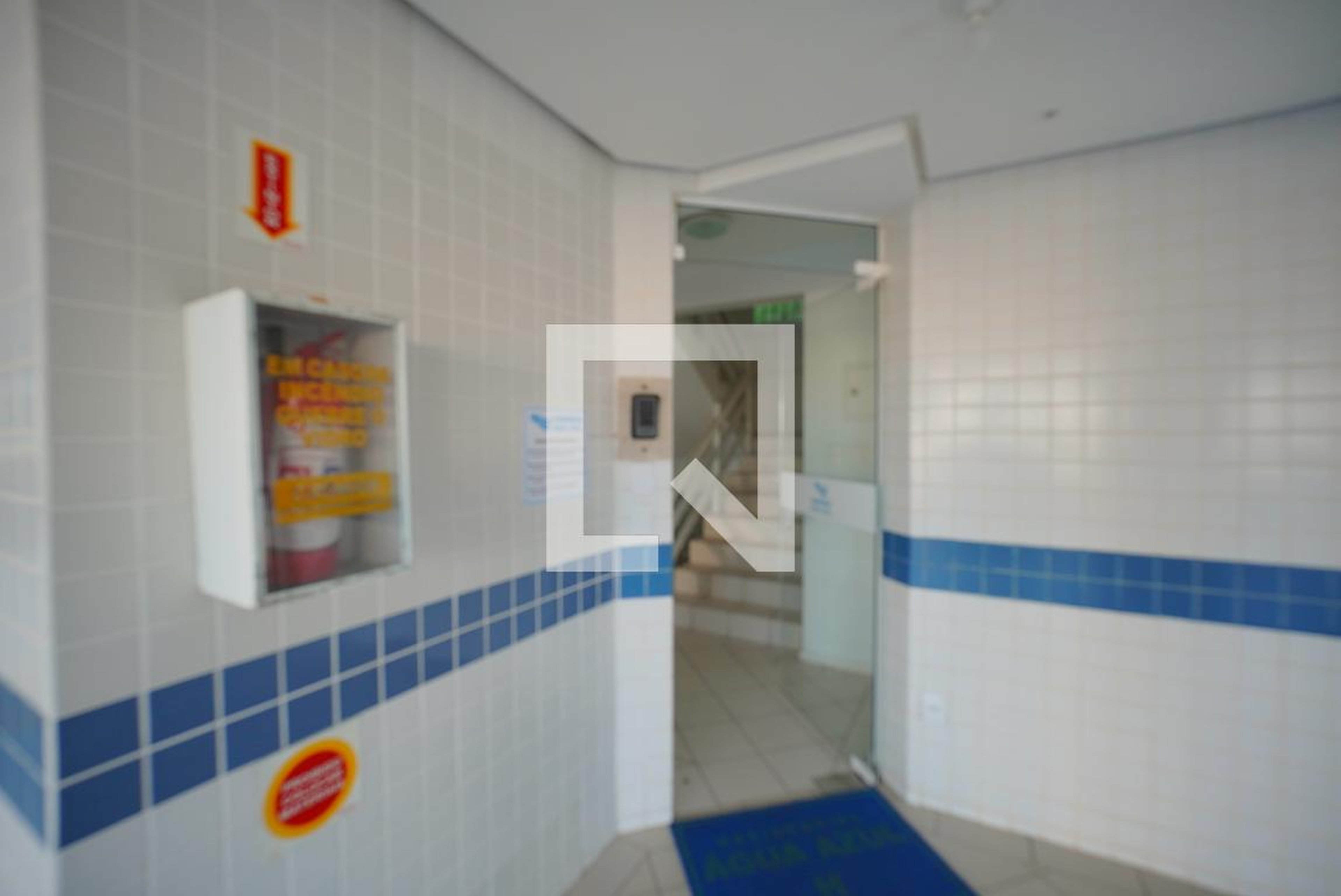 Hall de entrada - Residencial Água Azul