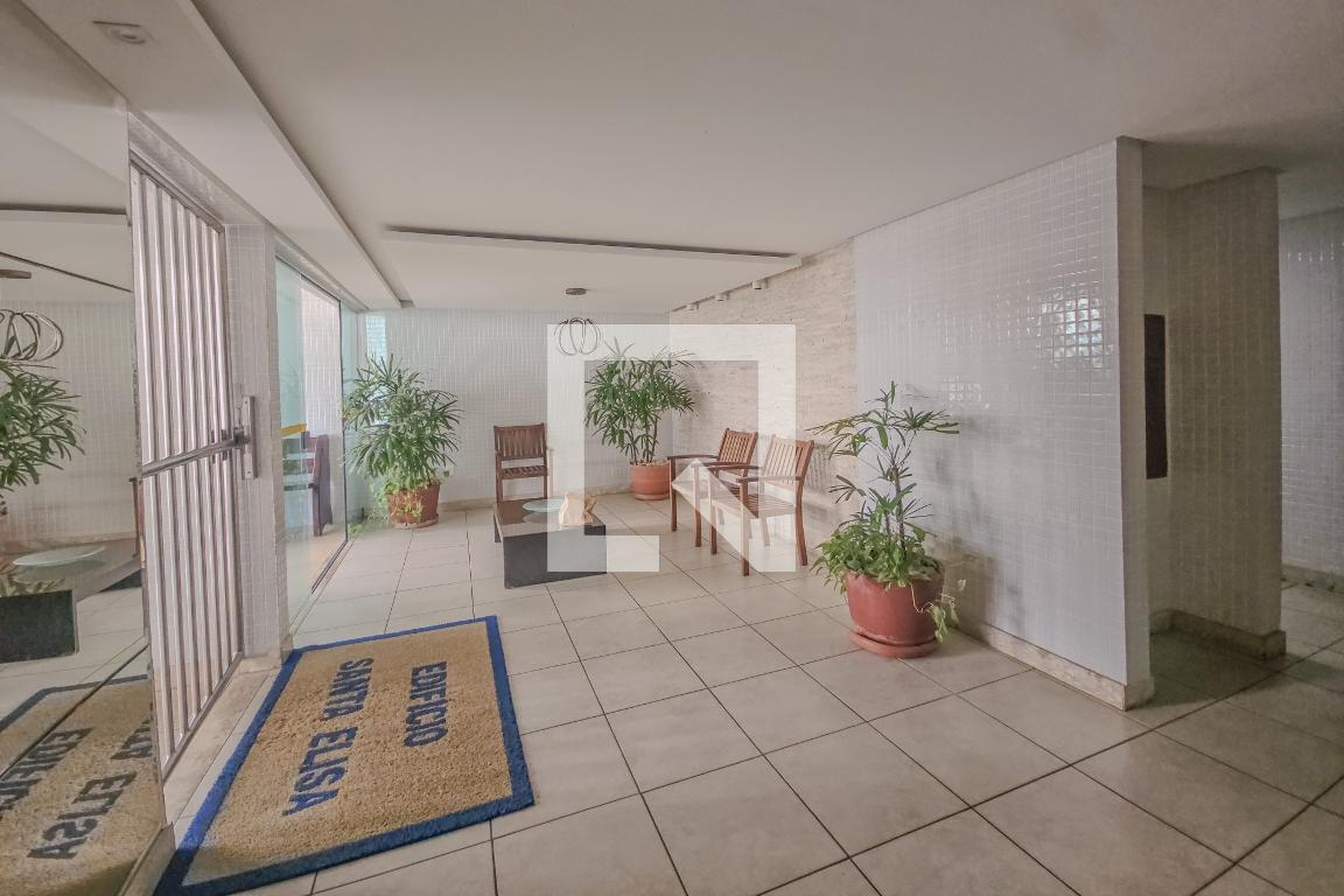 Hall de entrada - Edifício Santa Elisa