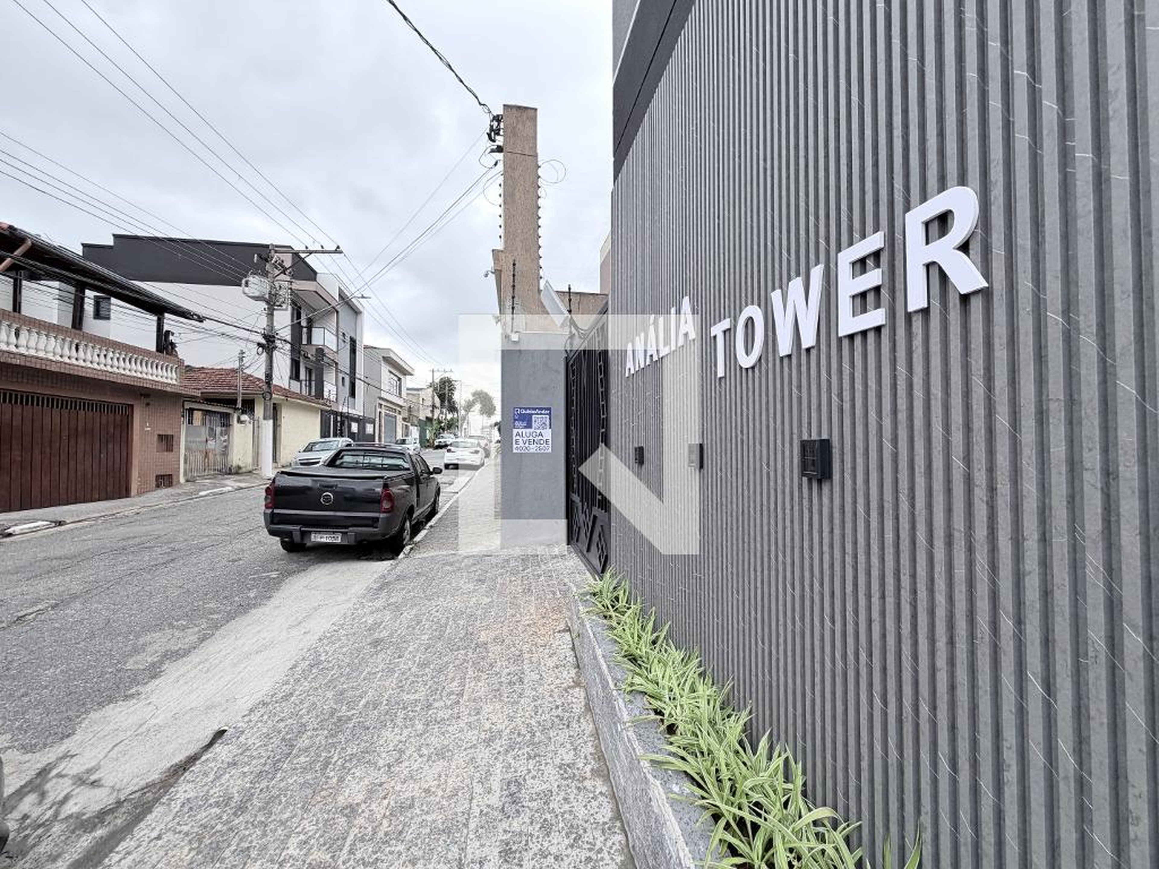 Fachada Condomínio em Rua Artur Bernardes, 95