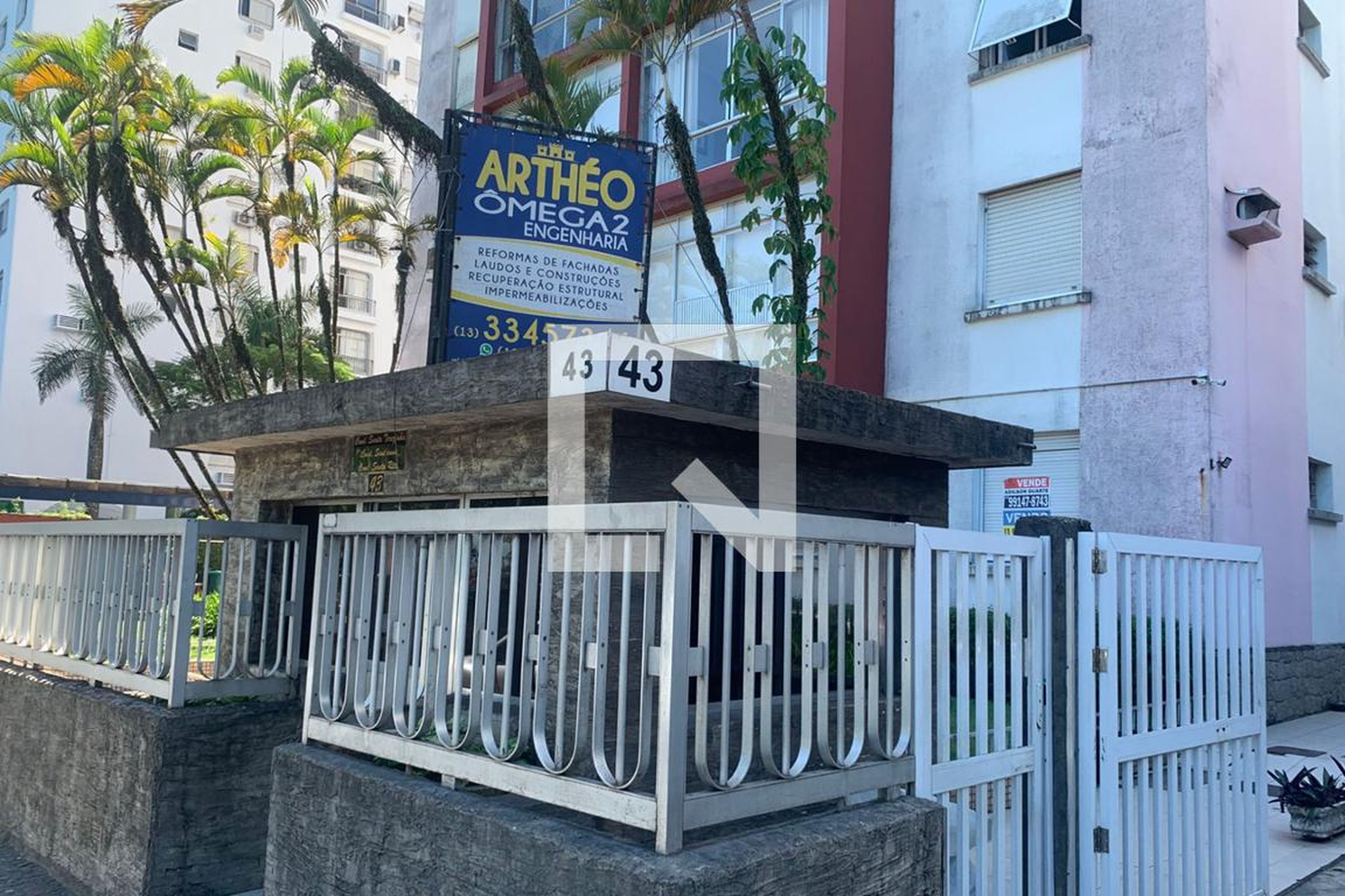 Fachada Condomínio Santa Rita