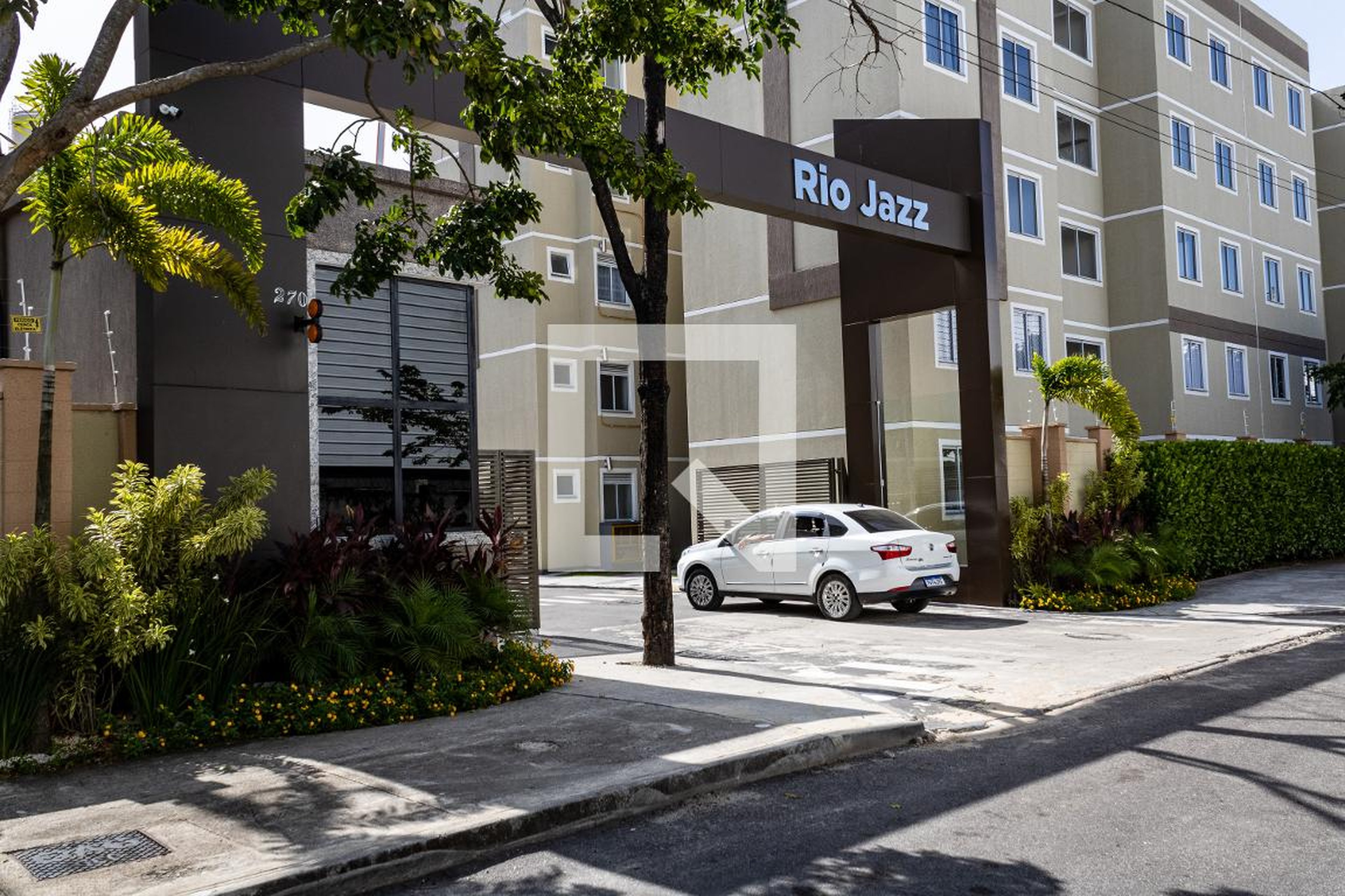 Fachada do condomínio Condomínio Rio Jazz