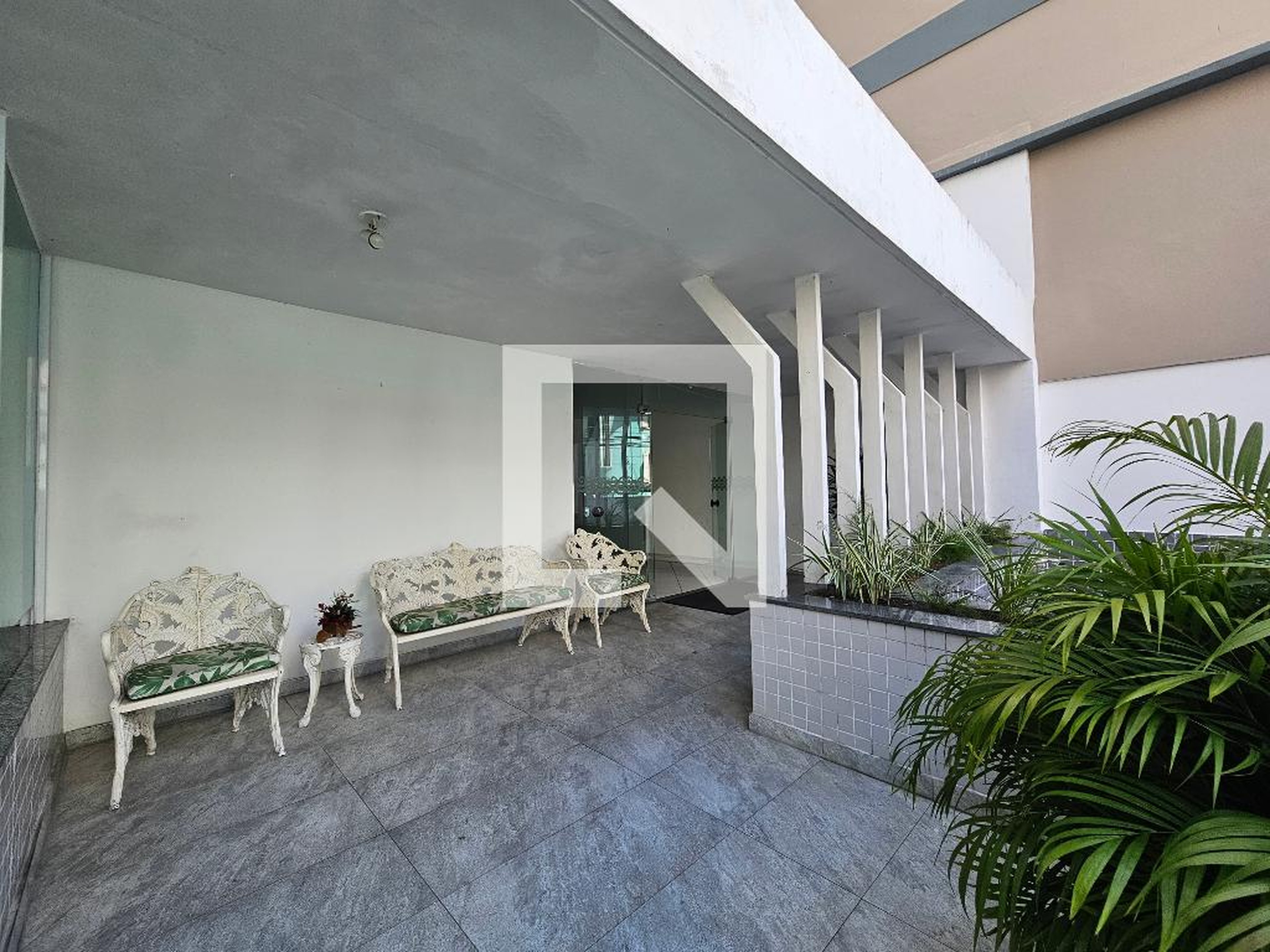 Hall de entrada - Edf. Jardim Porto da Barra