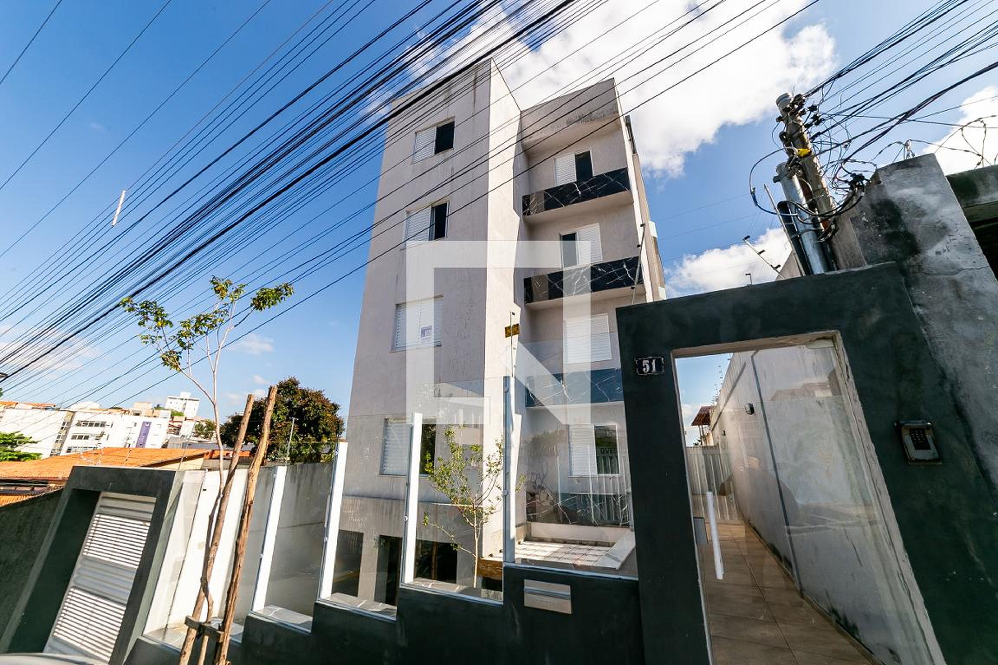 Fachada do Prédio Condomínio em Rua Salgueiro, 51