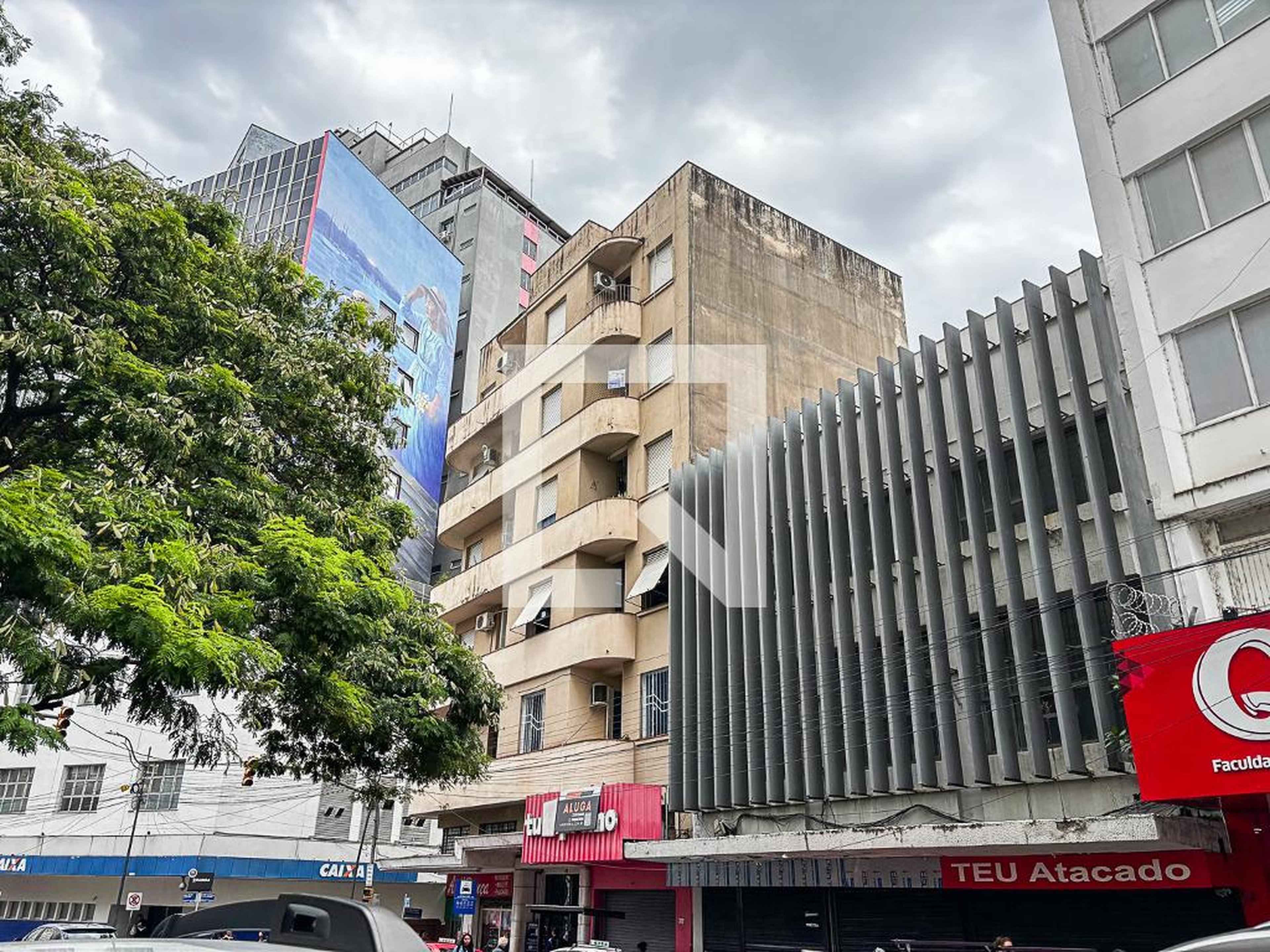 Fachada Edifício Dois Irmaos
