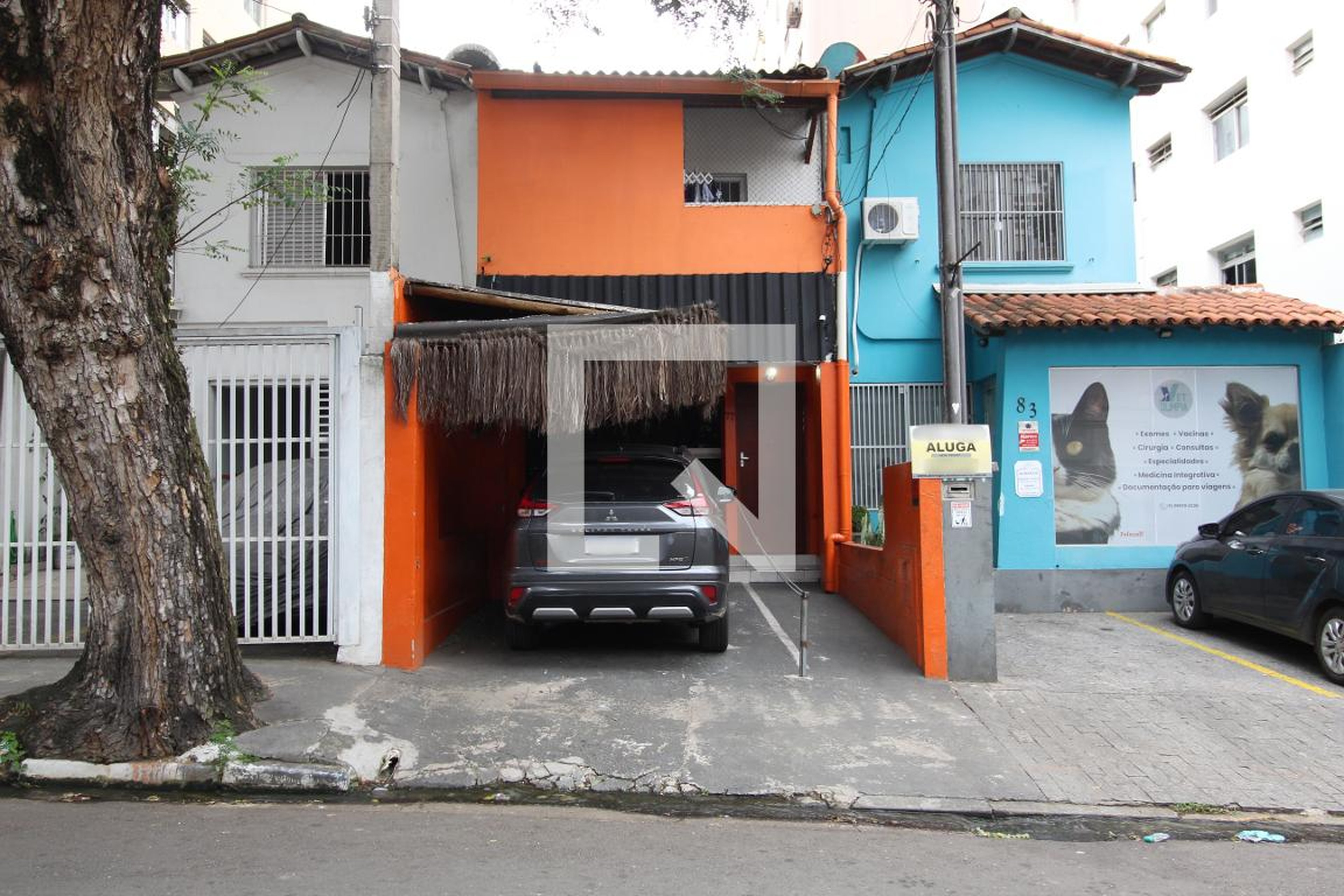 Fachada Condomínio em Rua Professor Vahia de Abreu, 77