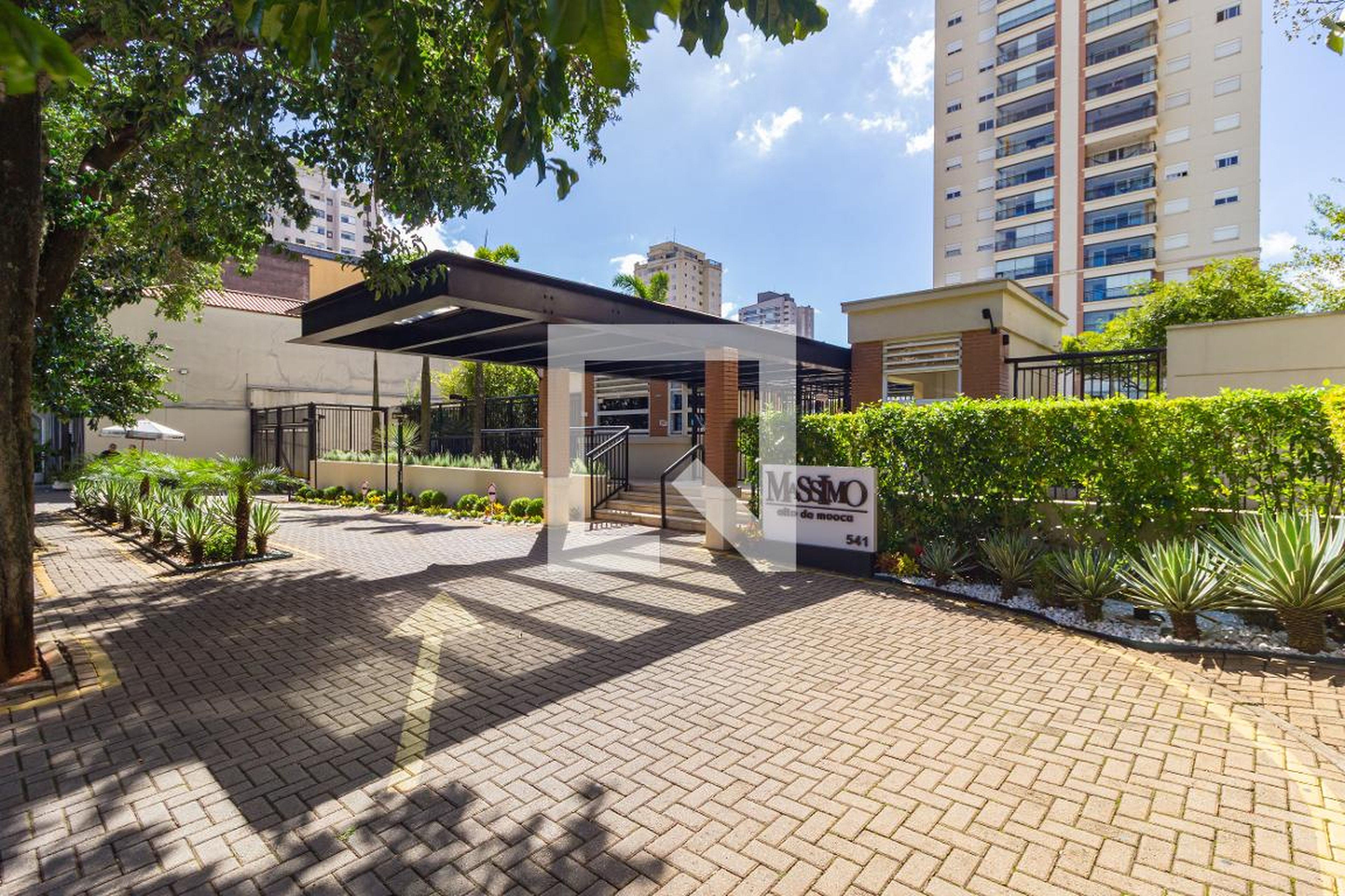 Fachada Condomínio Massimo Alto da Mooca