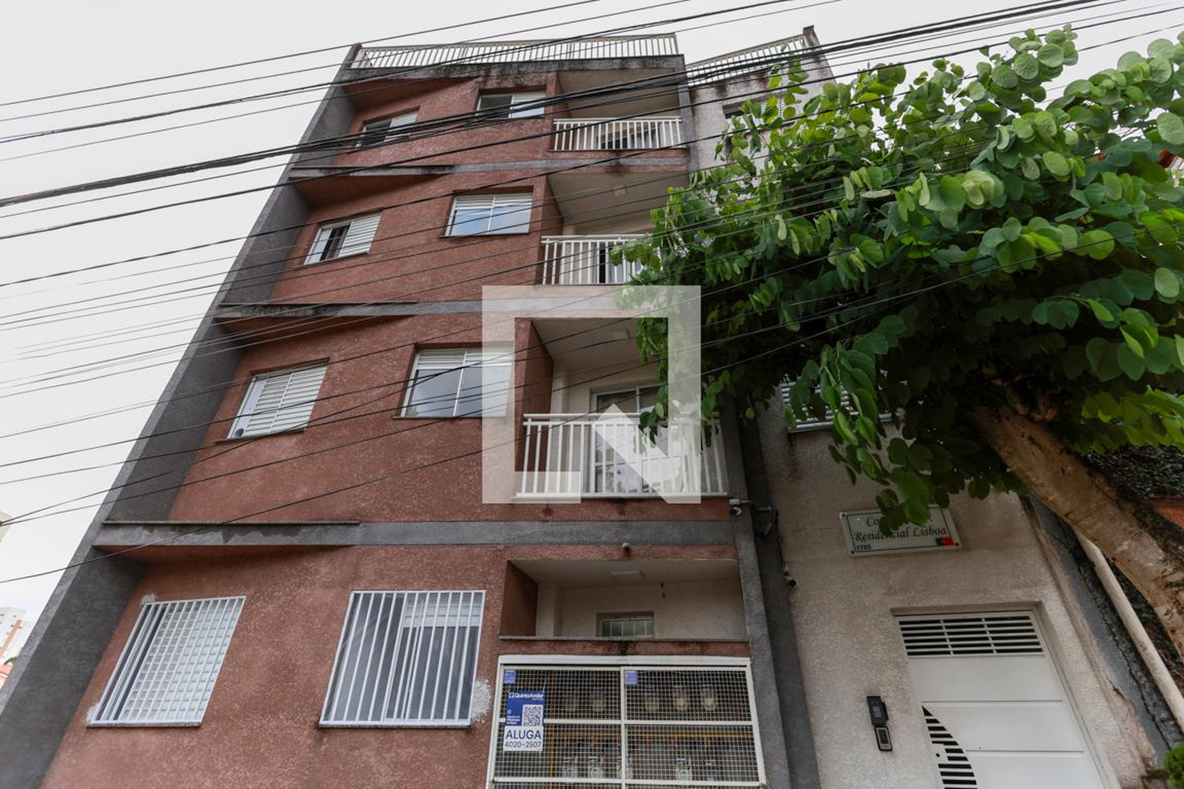 Fachada do prédio Residencial Lisboa