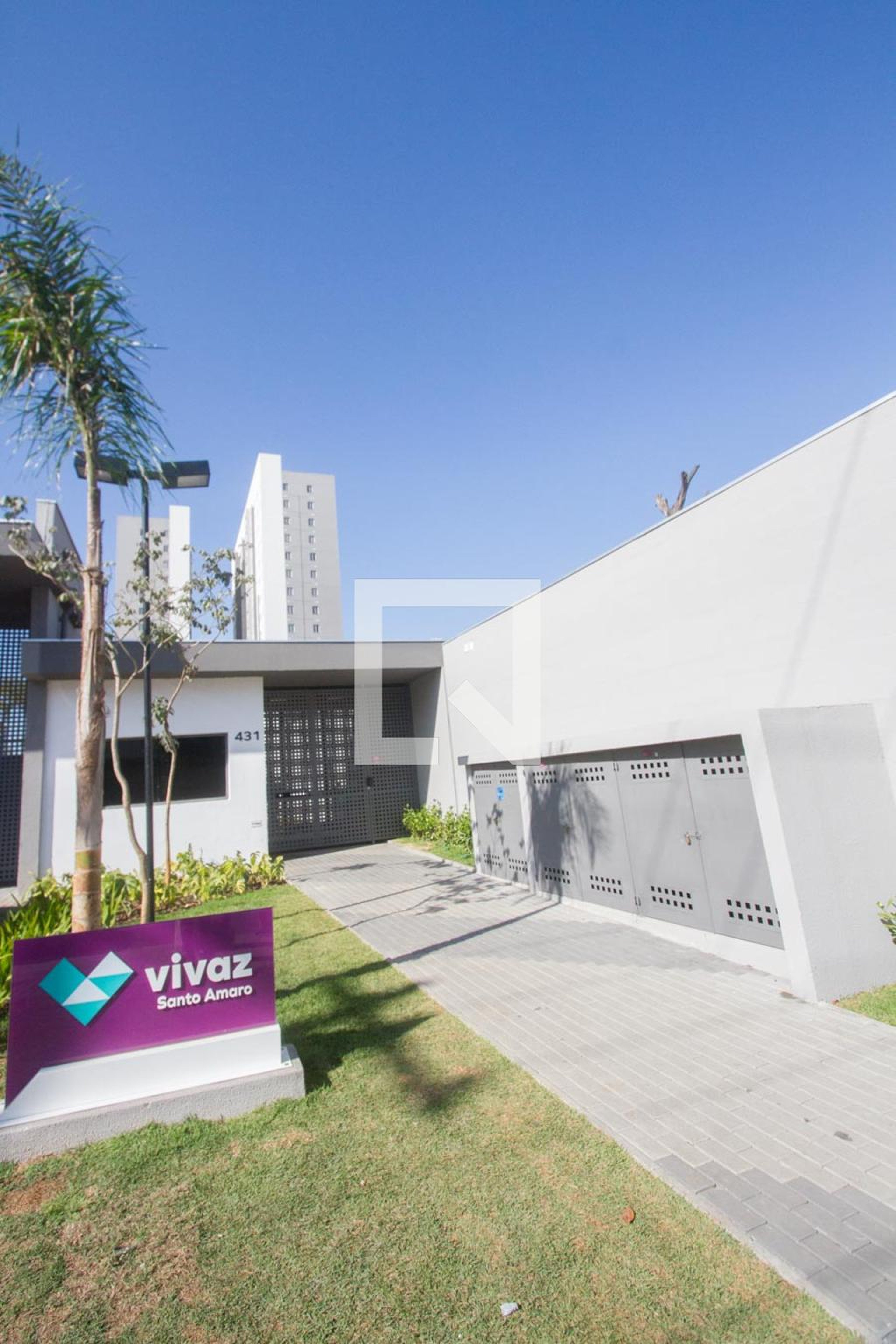 Fachada Condomínio Vivaz Santo Amaro