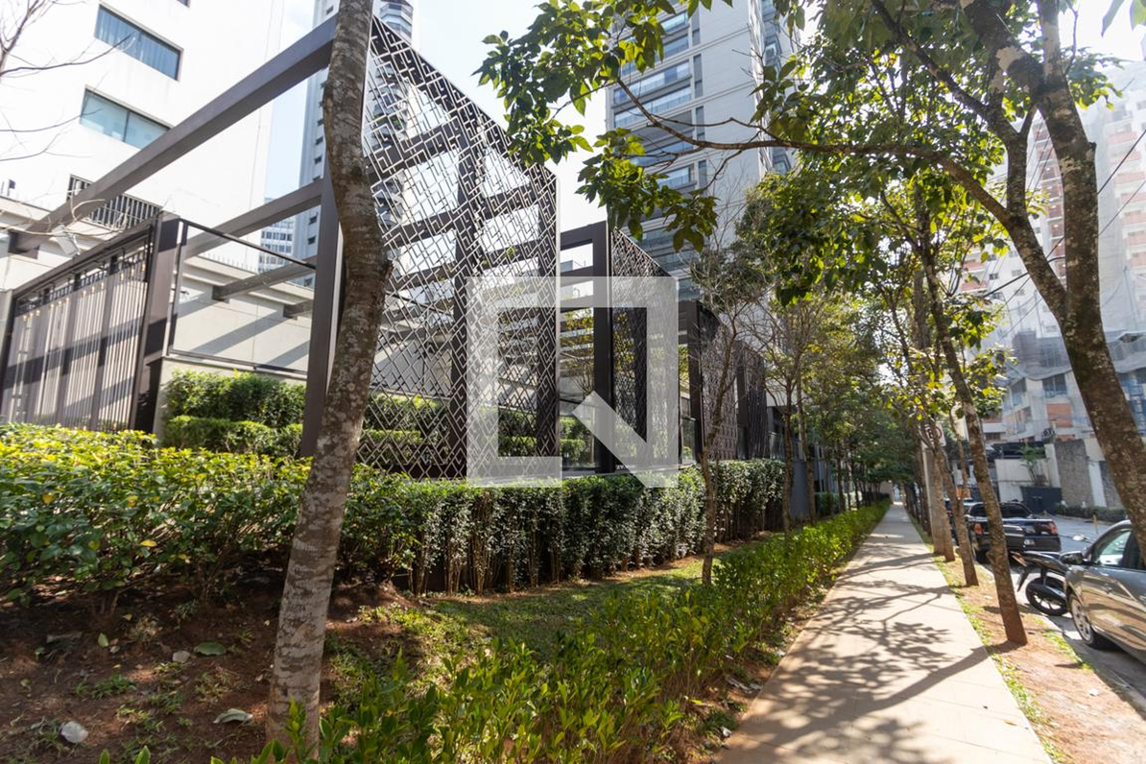 Fachada do Condomínio Condomínio One Park Perdizes