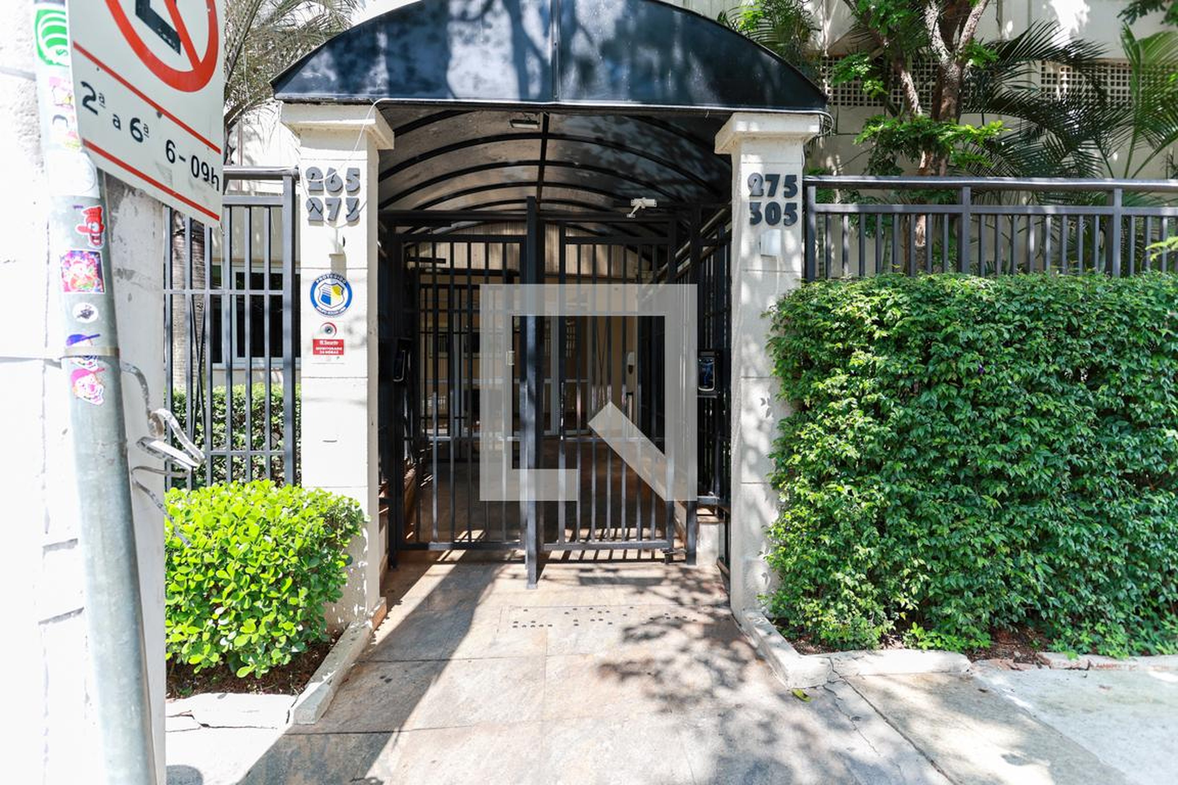 Fachada do condomínio Residencial Life Club