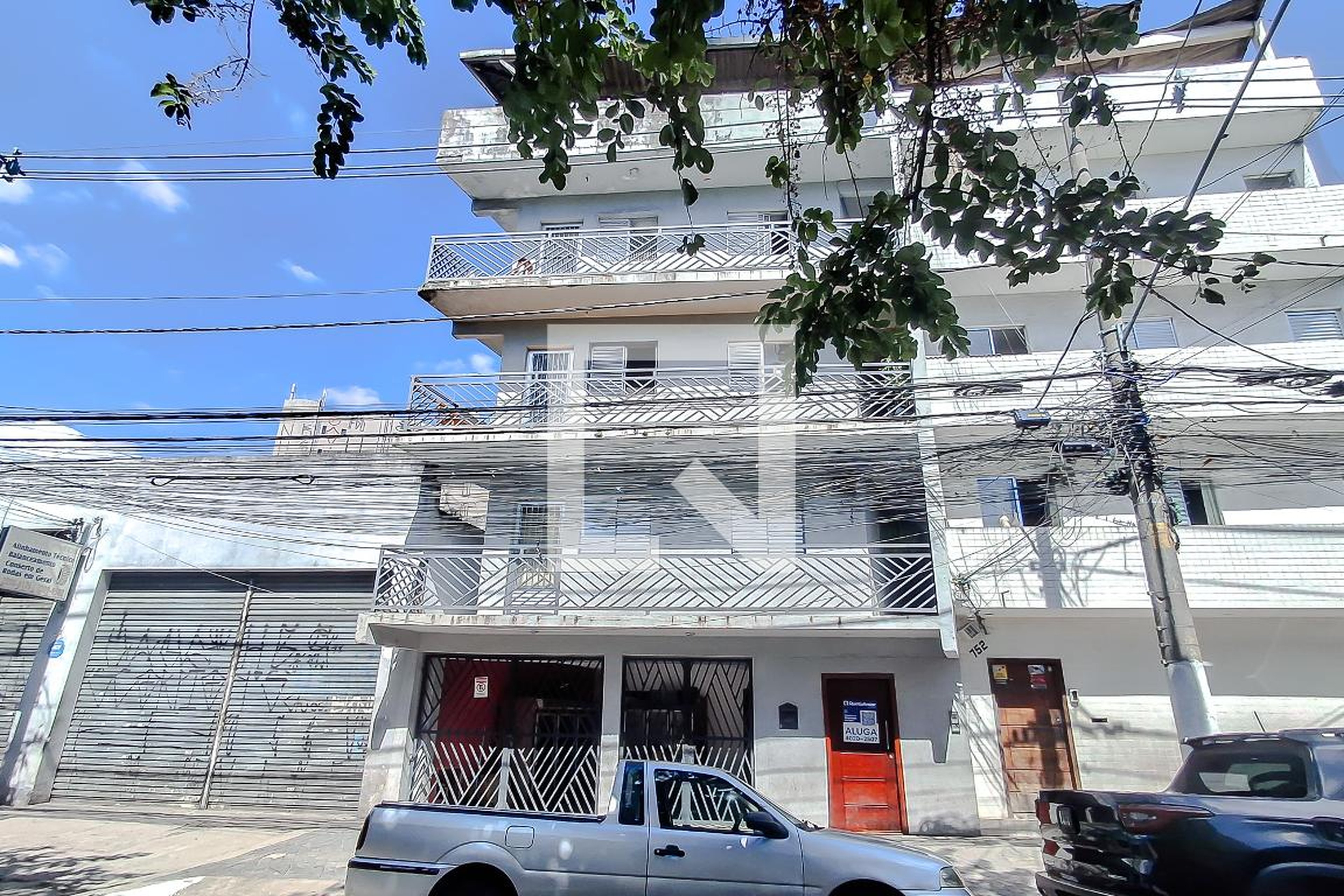 Fachada Condomínio em Rua Barão de Iguape, 764