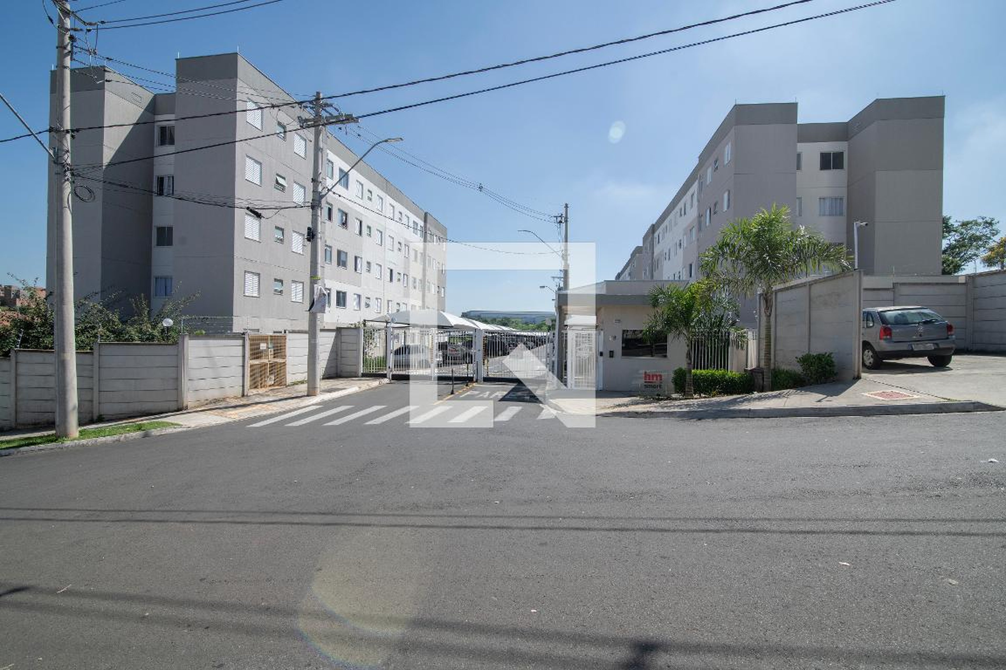 Fachada do Condomínio Condomínio HM Smart Hortolândia II