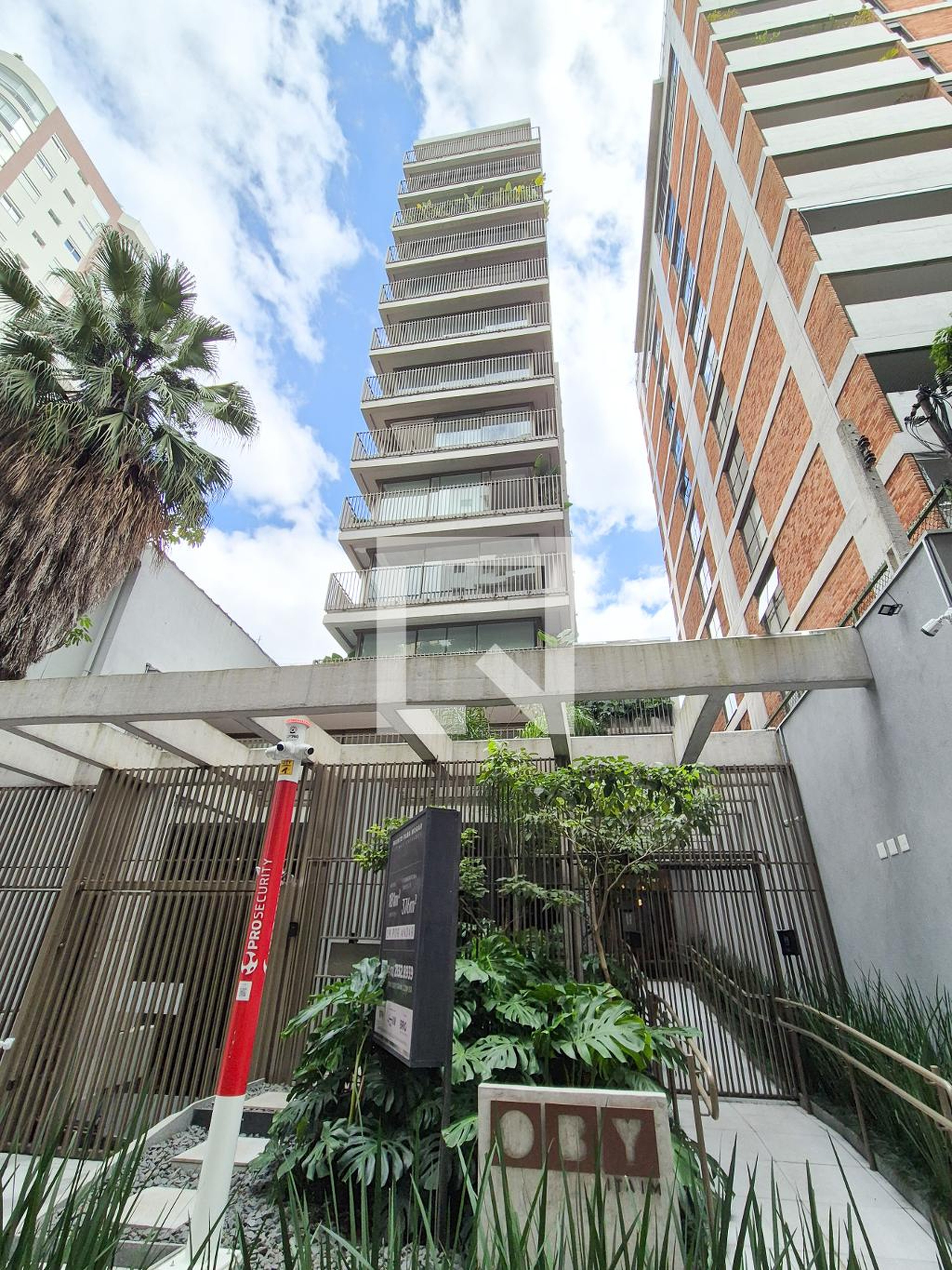 Fachada Condomínio OBY Itaim