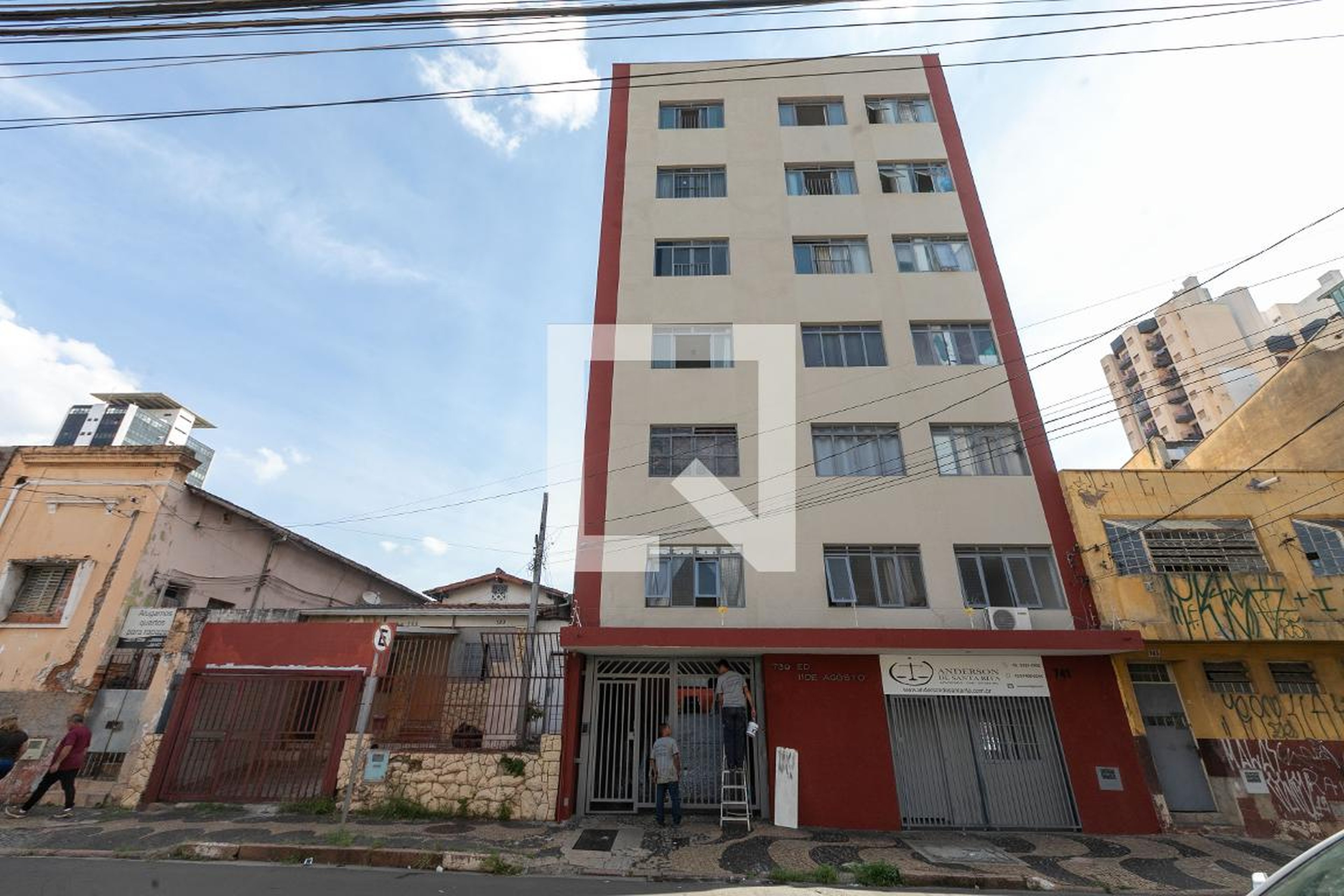 Fachada do Prédio Condomínio Rua Onze de Agosto