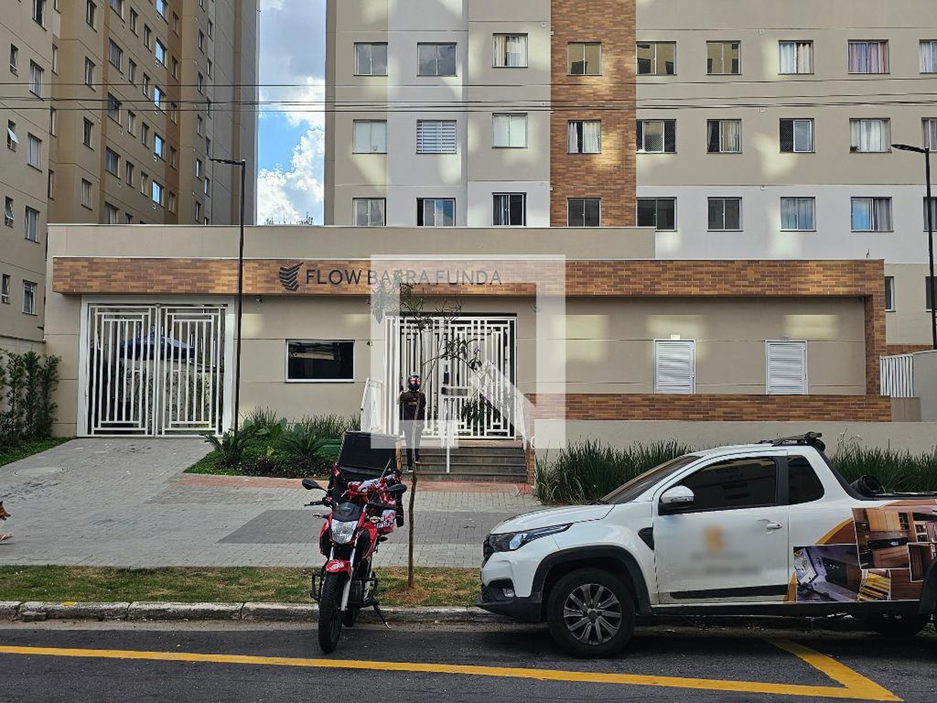 Fachada do Prédio Condomínio em Rua Federação Paulista de Futebol, 4