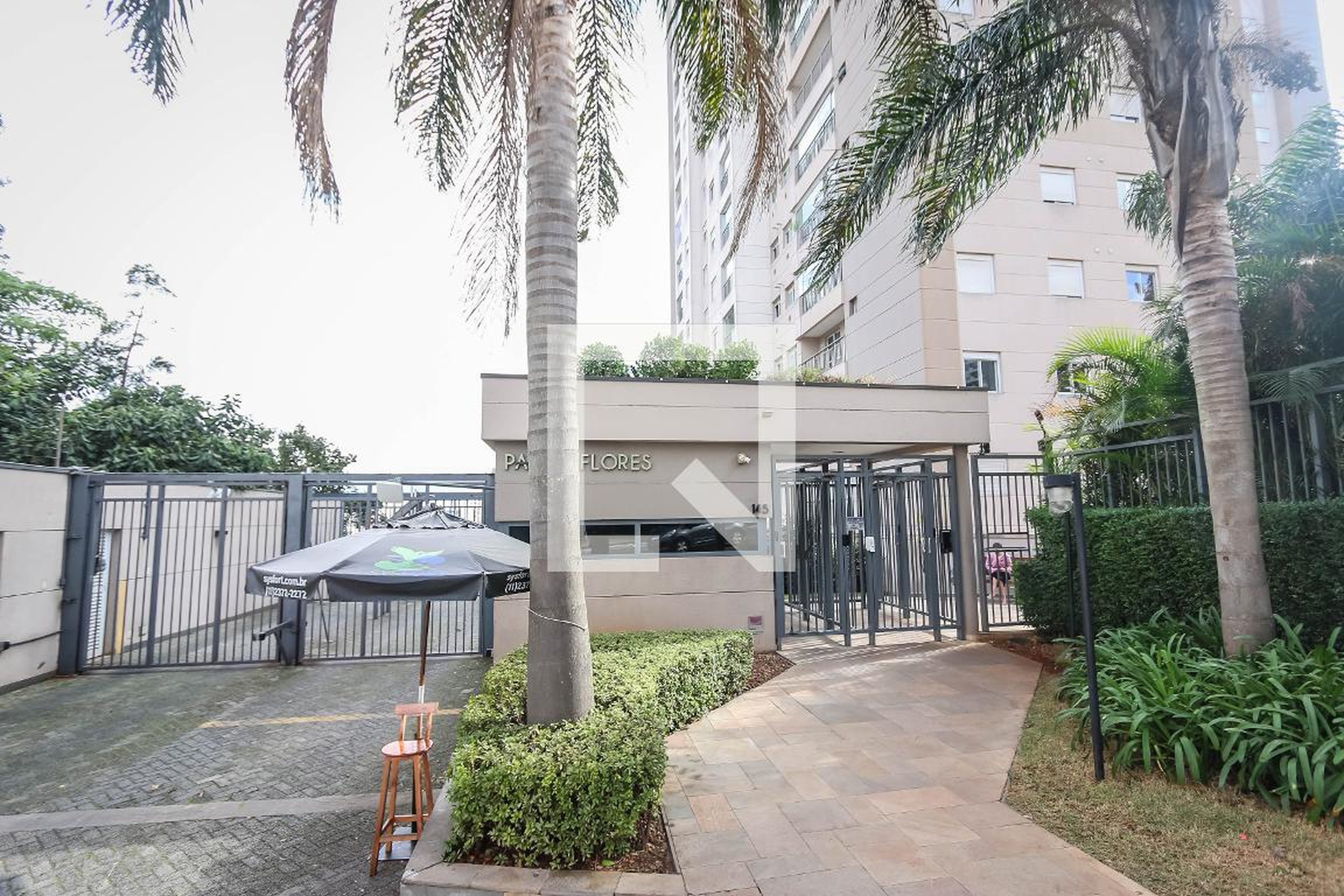 Fachada do Prédio Condomínio Pateo das Flores Morumbi