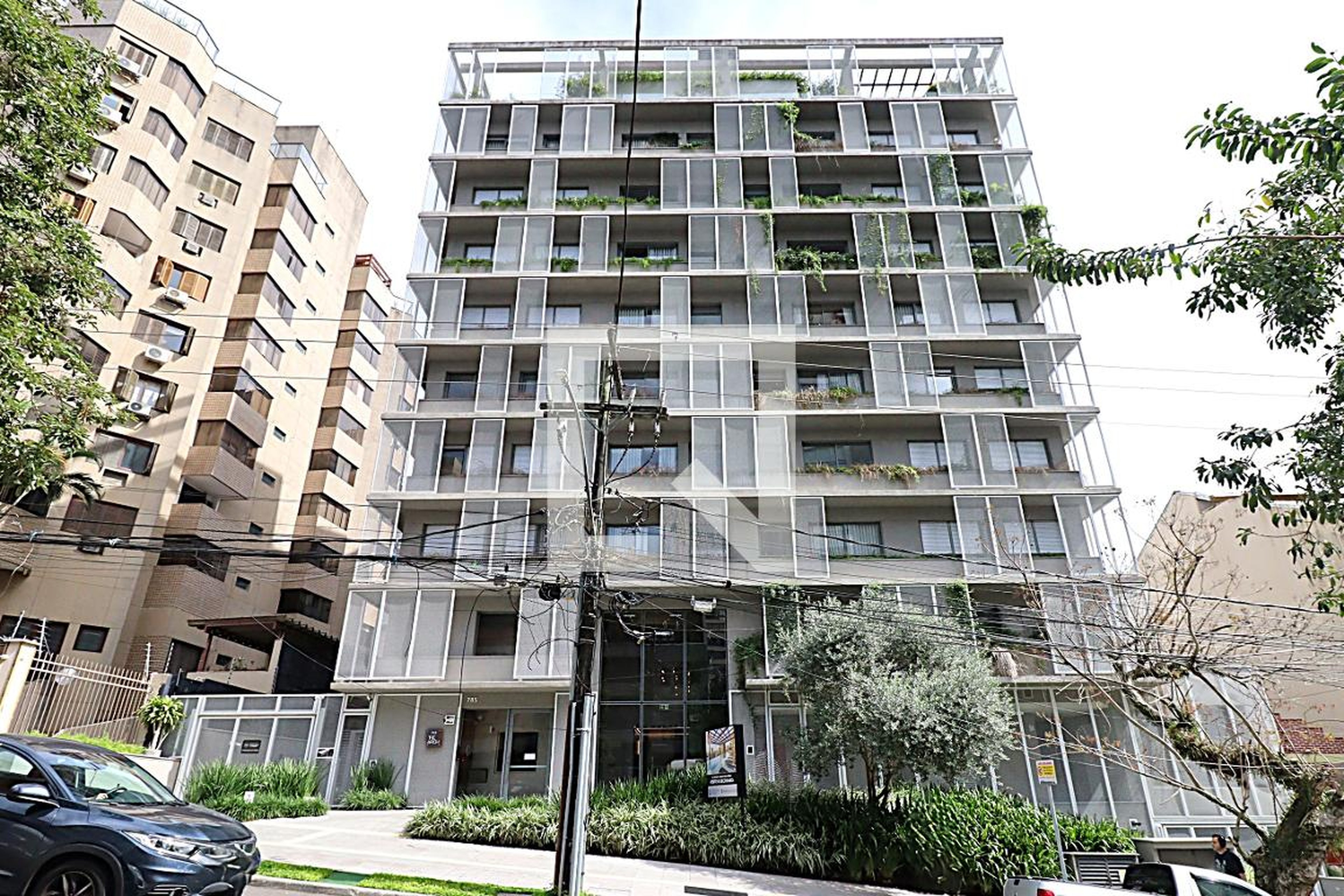 Fachada do Prédio Condomínio em Rua Silva Jardim, 785